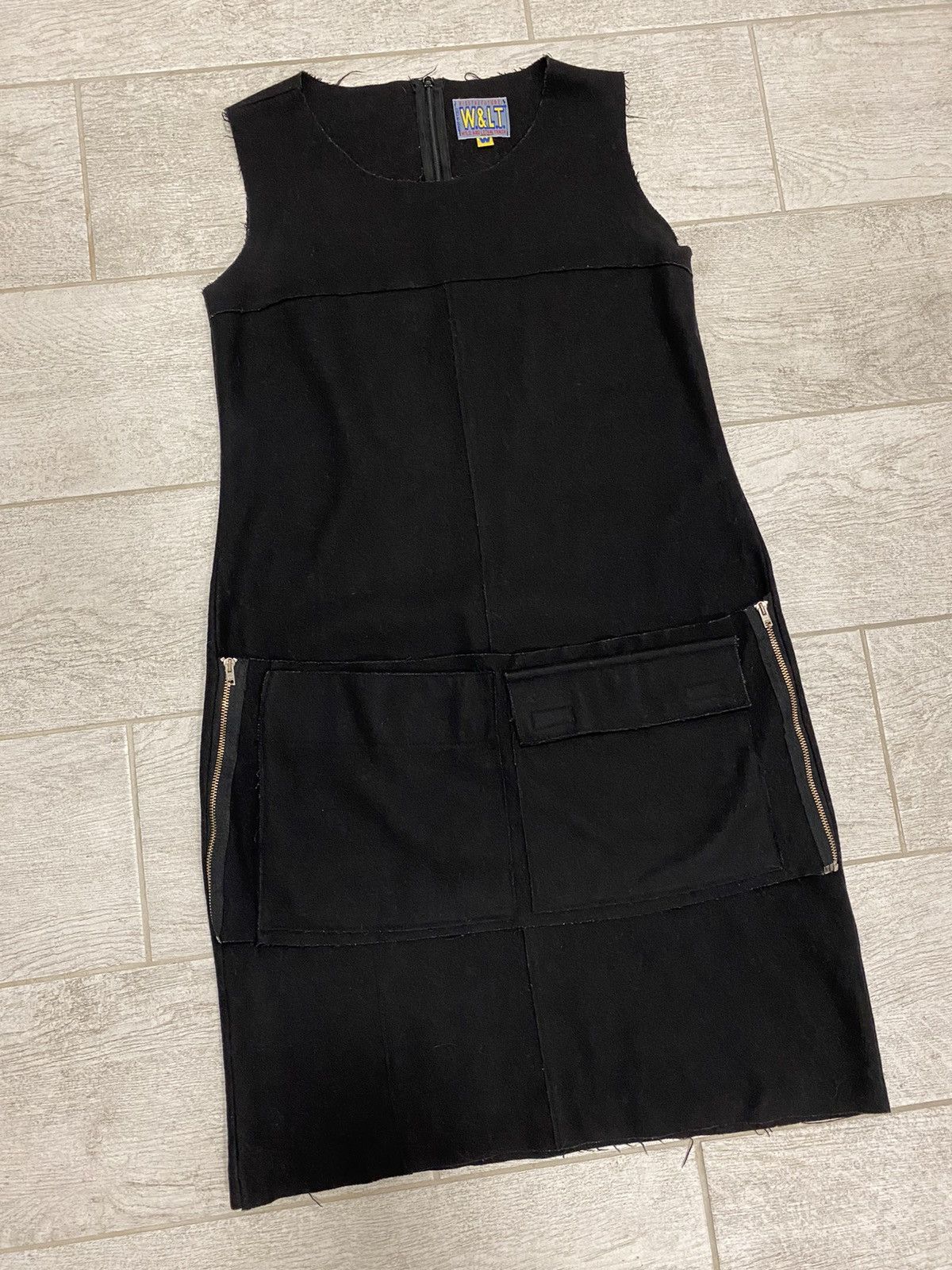 Vintage × W&LT × Walter Van Beirendonck W&LT Walter Van Beirendonck Patch Zip Pockets Wool Dress Size US M / EU 48-50 / 2 - 1 Thumbnail