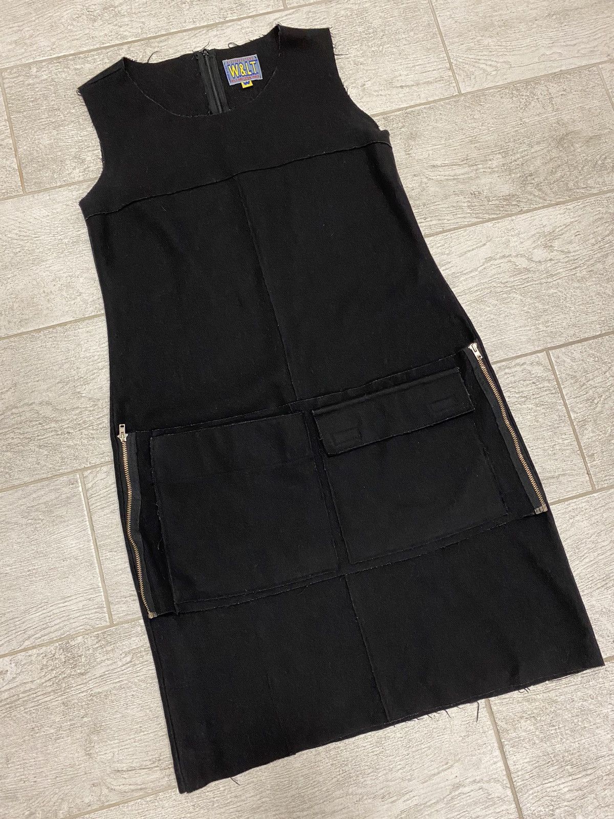 Vintage × W&LT × Walter Van Beirendonck W&LT Walter Van Beirendonck Patch Zip Pockets Wool Dress Size US M / EU 48-50 / 2 - 11 Thumbnail