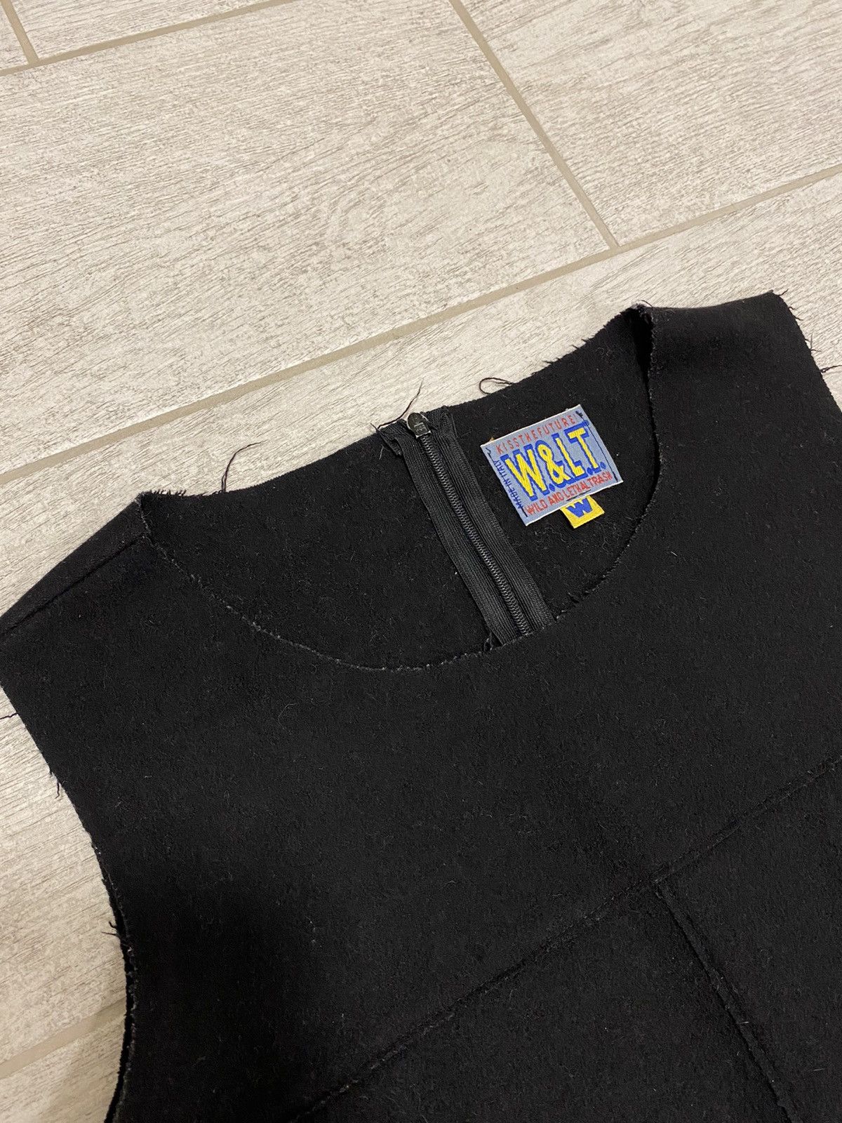 Vintage × W&LT × Walter Van Beirendonck W&LT Walter Van Beirendonck Patch Zip Pockets Wool Dress Size US M / EU 48-50 / 2 - 16 Thumbnail