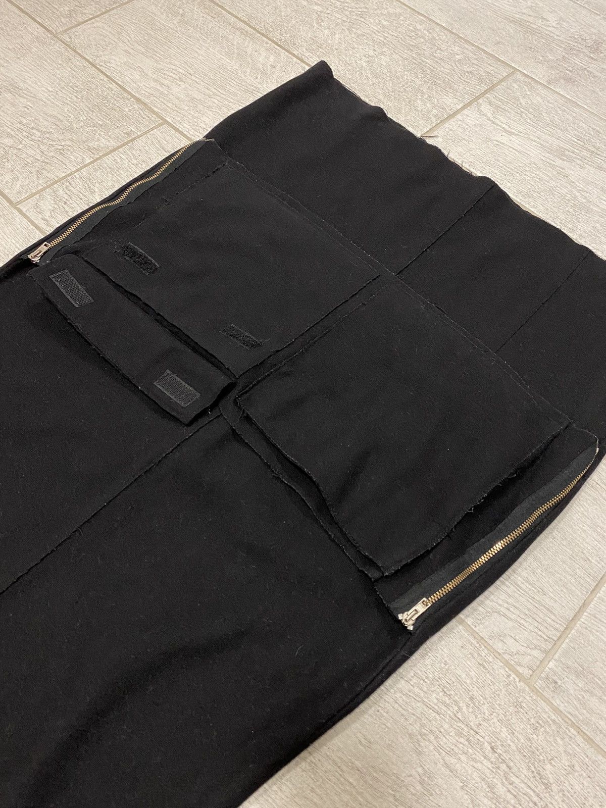 Vintage × W&LT × Walter Van Beirendonck W&LT Walter Van Beirendonck Patch Zip Pockets Wool Dress Size US M / EU 48-50 / 2 - 4 Thumbnail