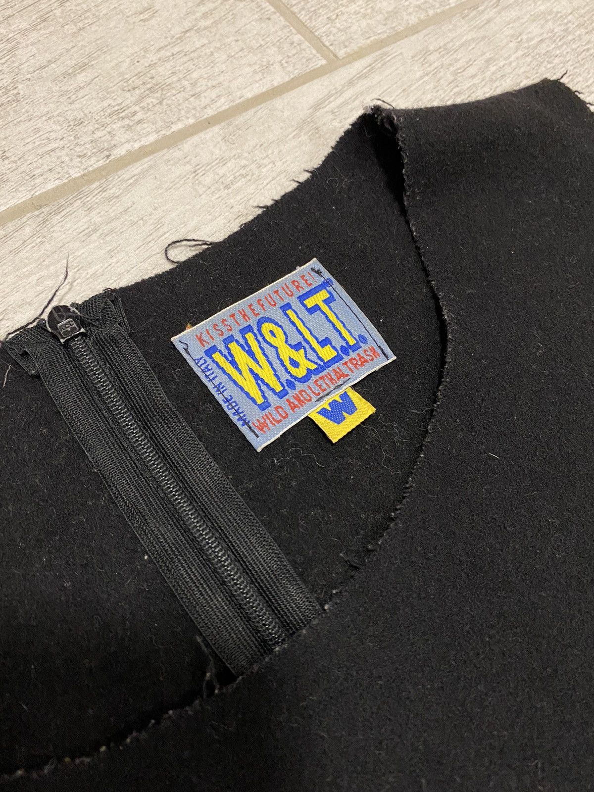 Vintage × W&LT × Walter Van Beirendonck W&LT Walter Van Beirendonck Patch Zip Pockets Wool Dress Size US M / EU 48-50 / 2 - 15 Thumbnail