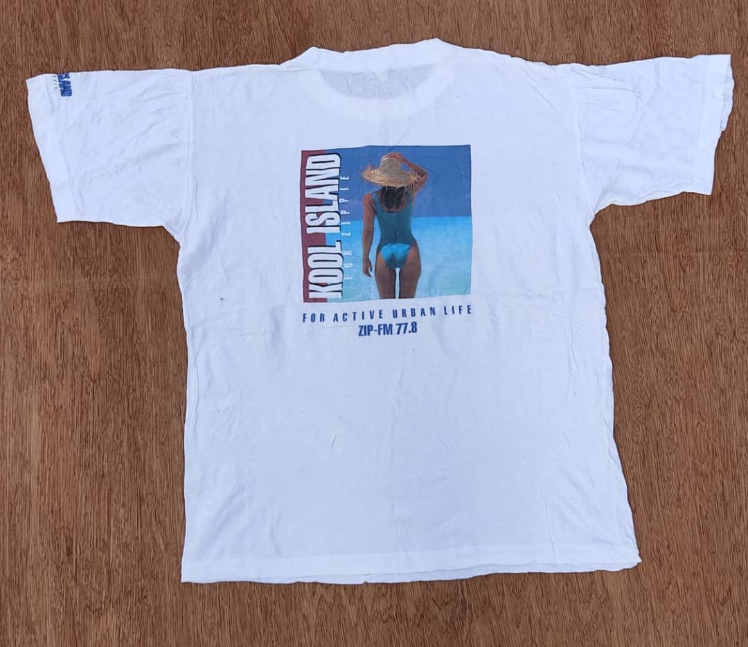 Vintage vintage tee KOOL island A29 Size US L / EU 52-54 / 3 - 1 Thumbnail