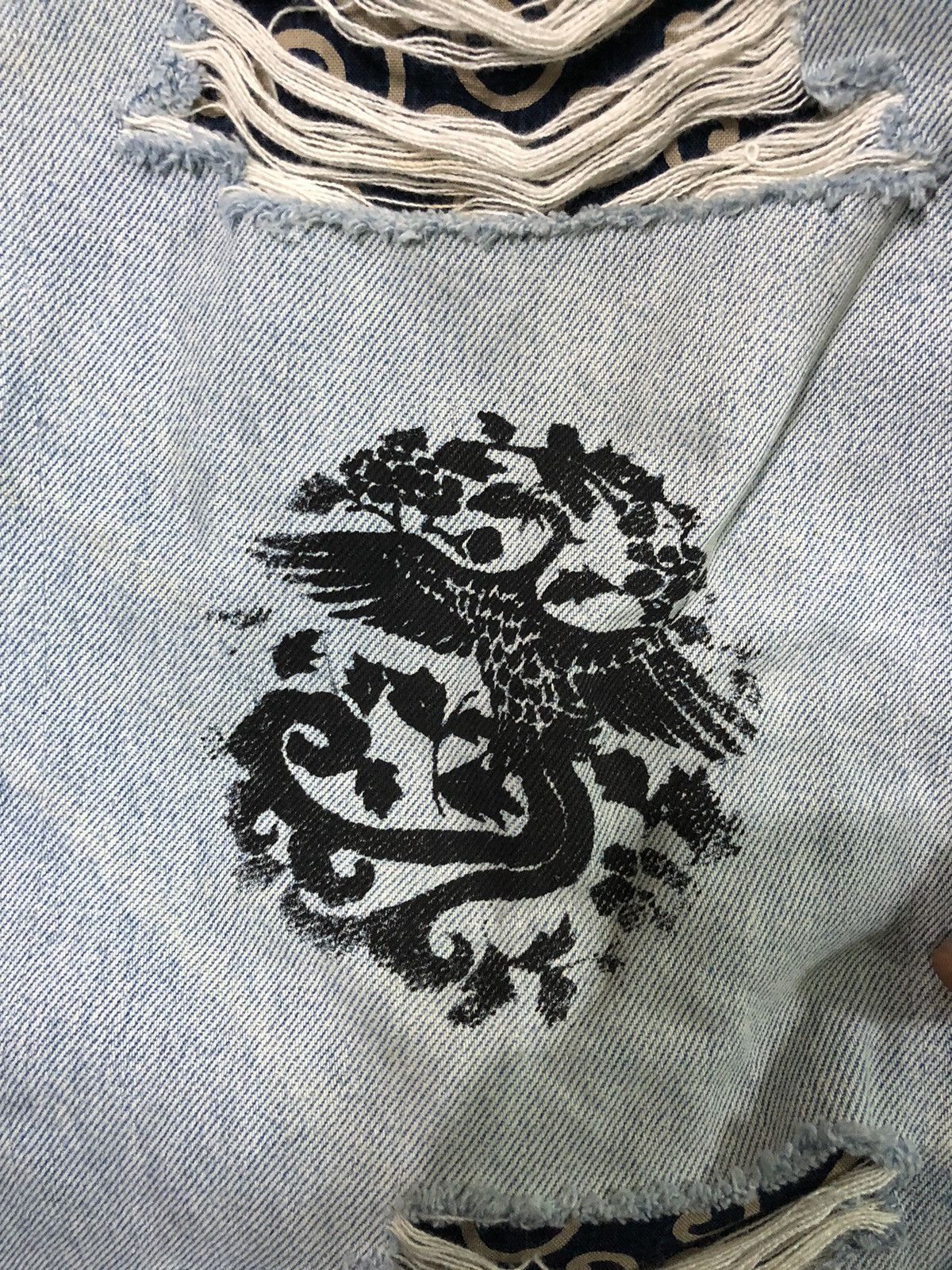 Levi's Vintage Clothing × Vintage Vintage Levis 505 Distressed Denim Jeans Size US 36 / EU 52 - 12 Thumbnail