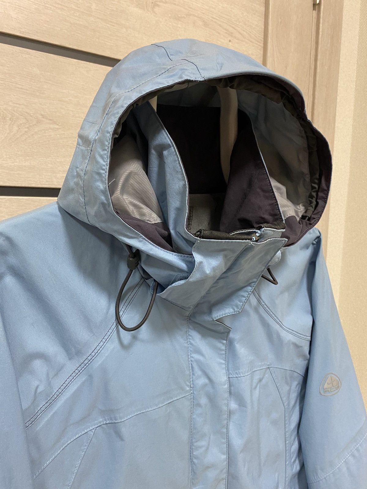 Nike × Nike ACG × Vintage Nike ACG Vintage Swoosh Blue Women’s Jacket Size ONE SIZE - 5 Thumbnail