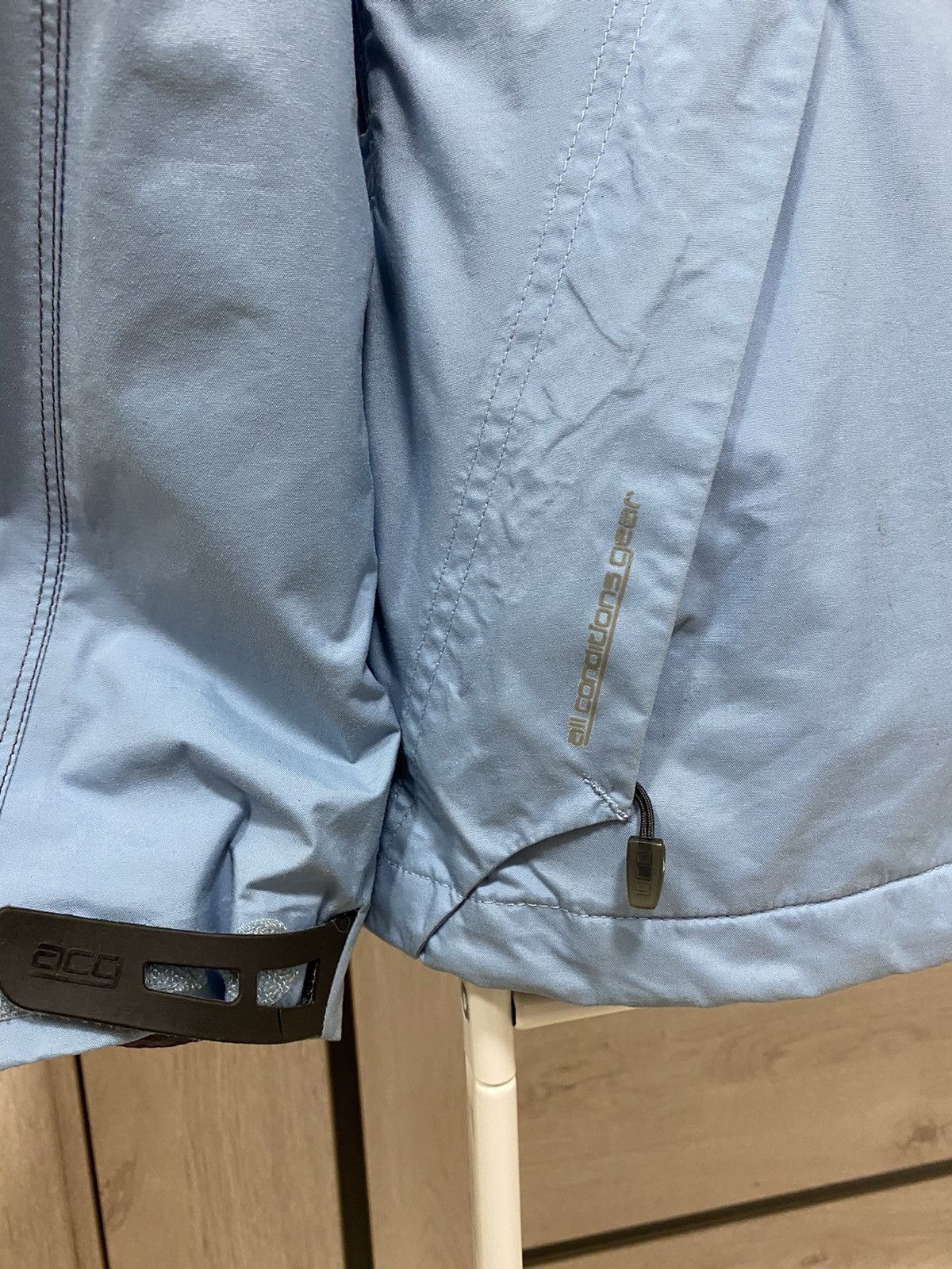 Nike × Nike ACG × Vintage Nike ACG Vintage Swoosh Blue Women’s Jacket Size ONE SIZE - 6 Thumbnail