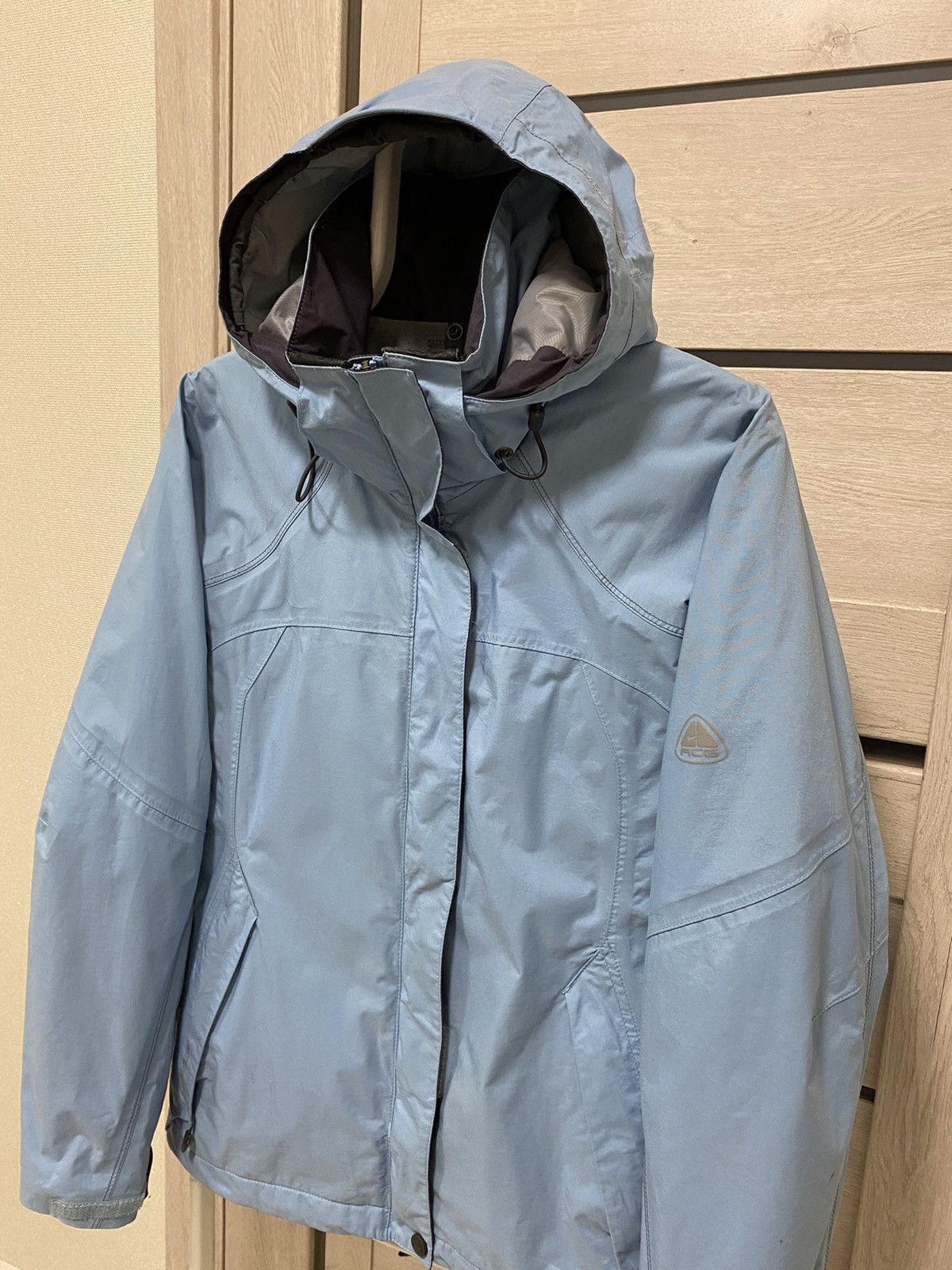 Nike × Nike ACG × Vintage Nike ACG Vintage Swoosh Blue Women’s Jacket Size ONE SIZE - 3 Thumbnail
