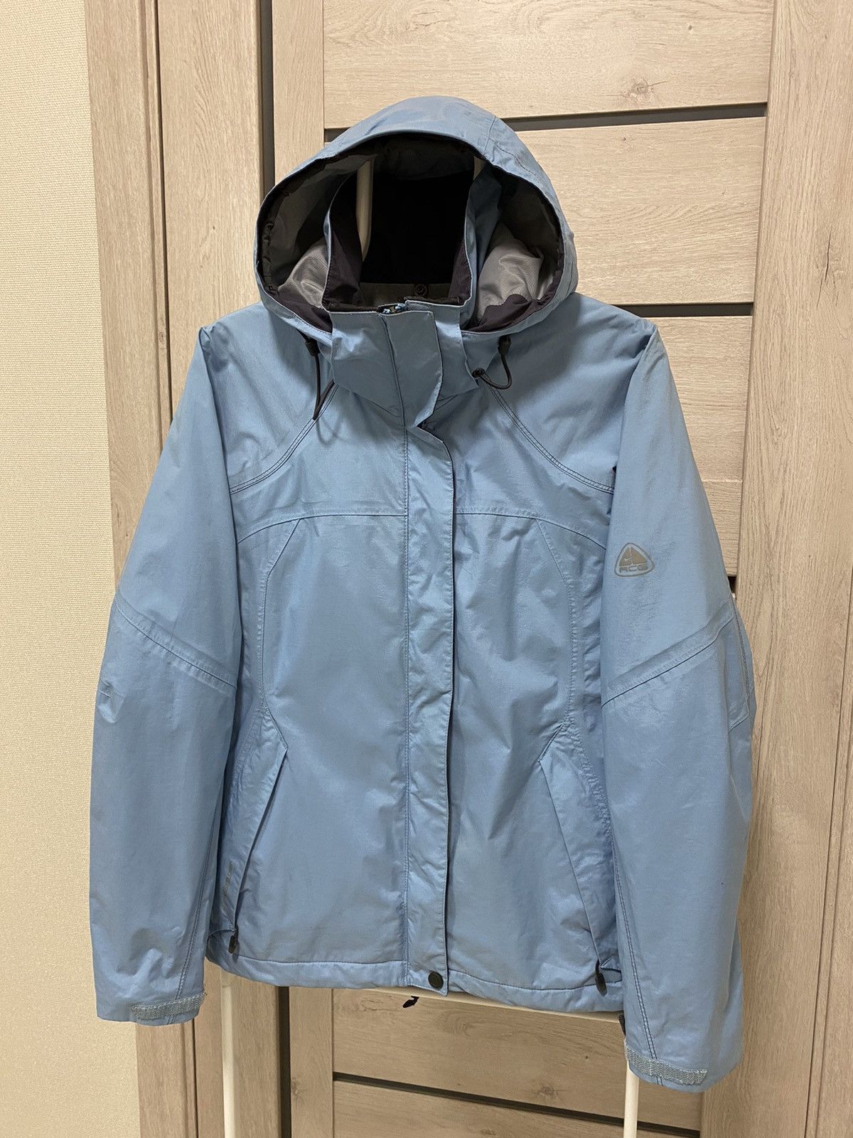 Nike × Nike ACG × Vintage Nike ACG Vintage Swoosh Blue Women’s Jacket Size ONE SIZE - 1 Thumbnail