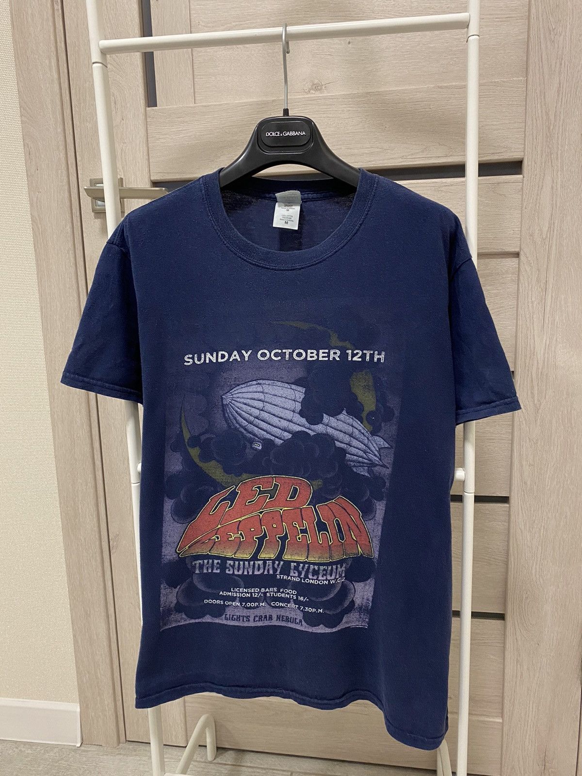 Band Tees Led Zeppelin 2012 Navy Short Sleeve T-shirt Size US M / EU 48-50 / 2 - 1 Thumbnail