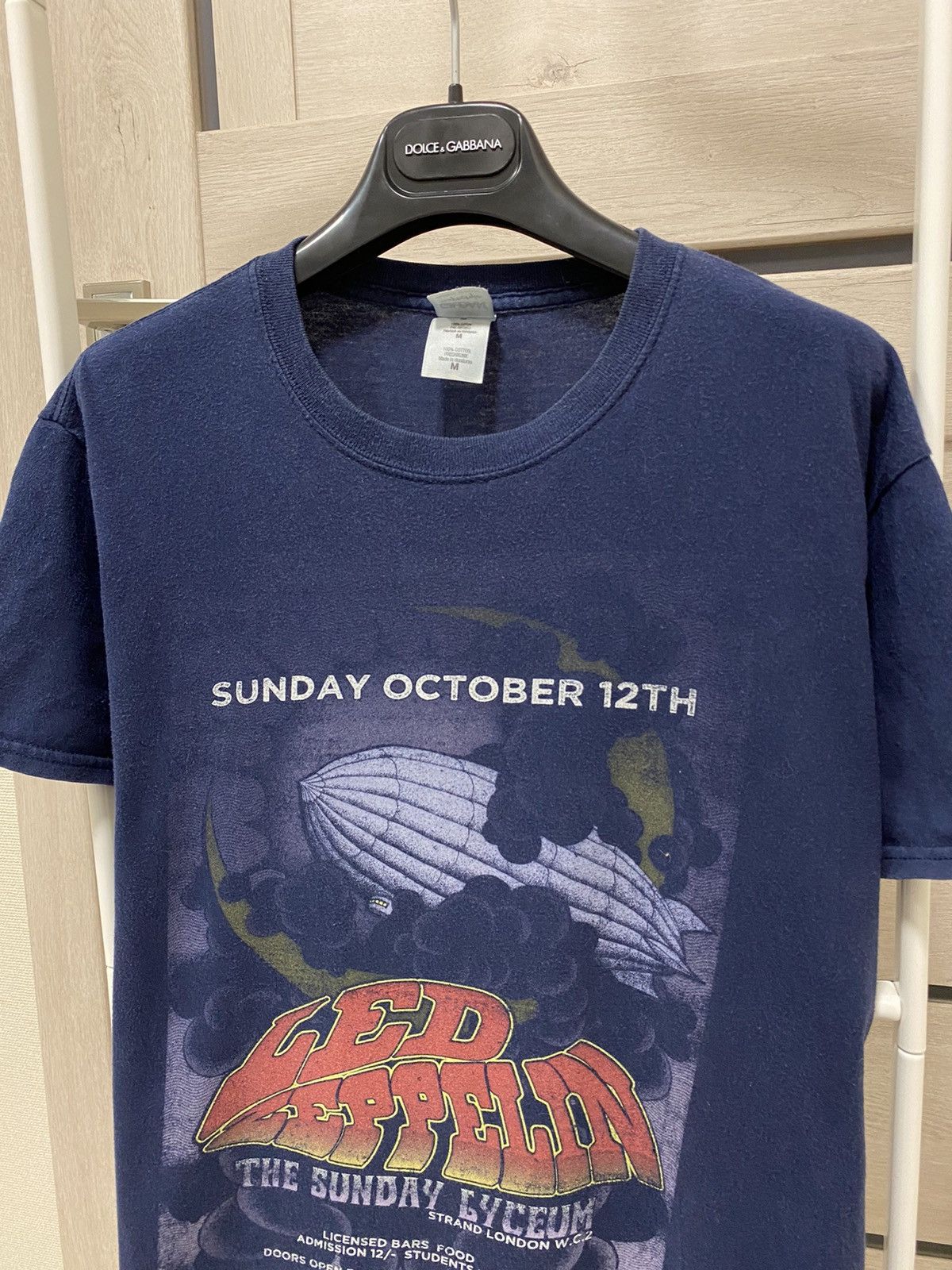 Band Tees Led Zeppelin 2012 Navy Short Sleeve T-shirt Size US M / EU 48-50 / 2 - 2 Thumbnail