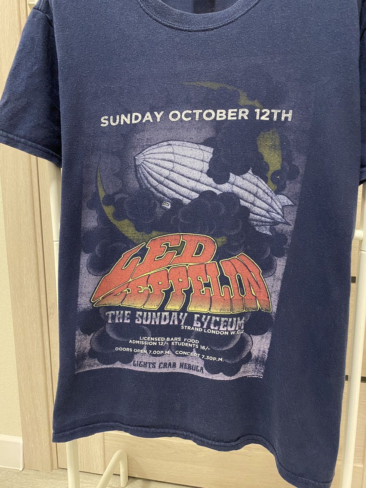 Band Tees Led Zeppelin 2012 Navy Short Sleeve T-shirt Size US M / EU 48-50 / 2 - 3 Thumbnail