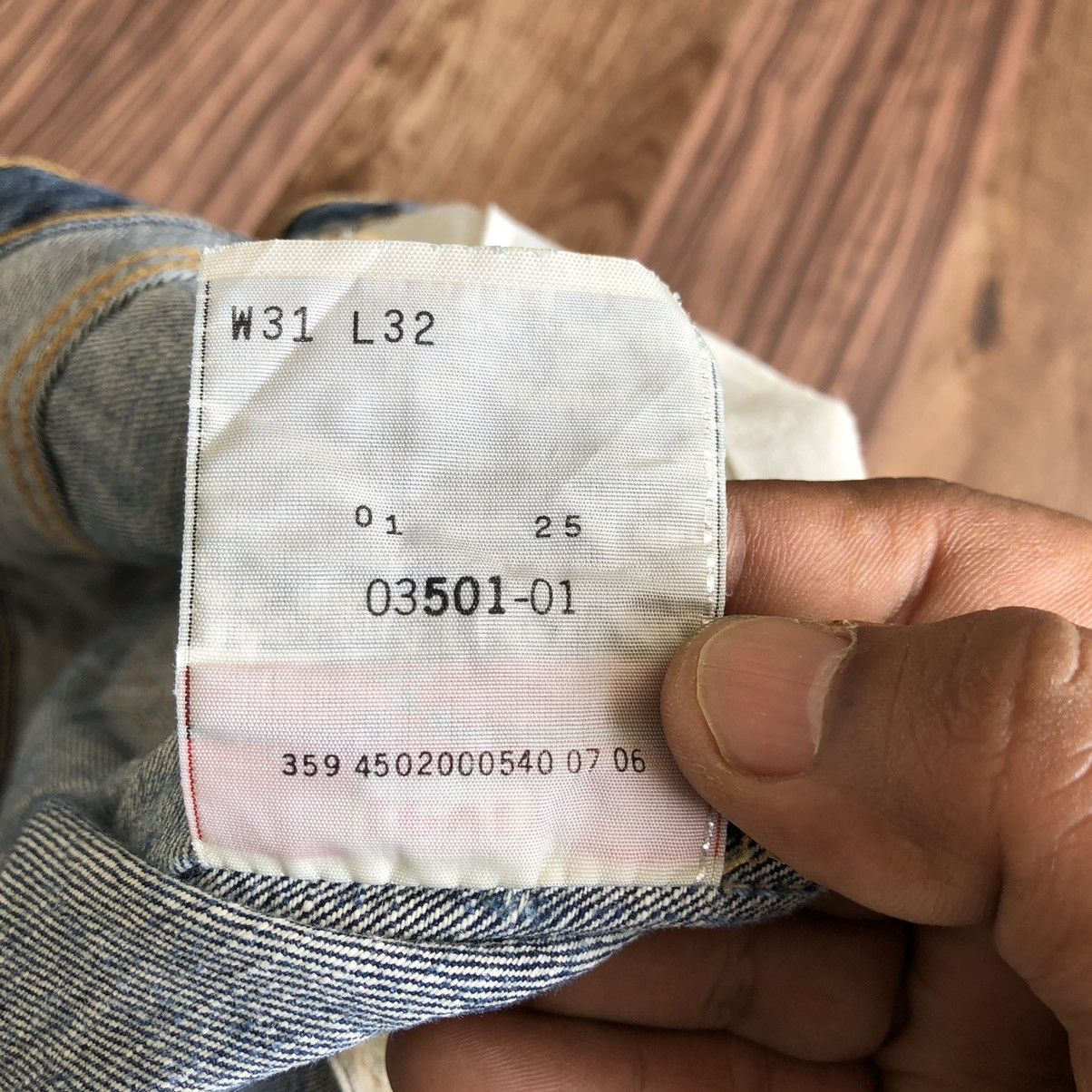 Levi's Vintage Levis 501 Distressed Denim Jeans Size US 30 / EU 46 - 6 Thumbnail