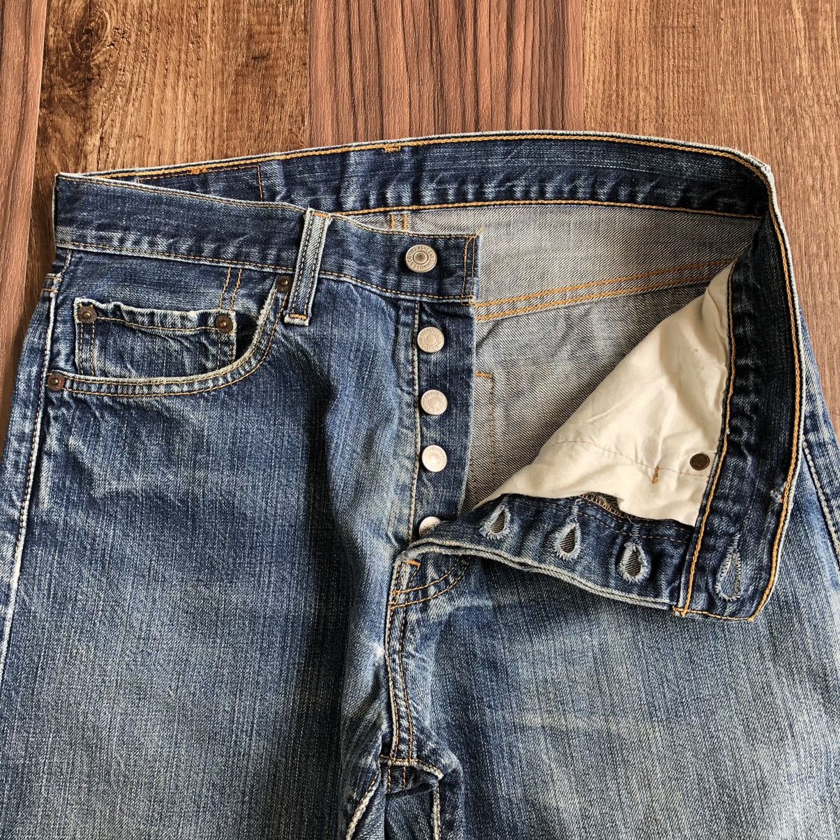 Levi's Vintage Levis 501 Distressed Denim Jeans Size US 30 / EU 46 - 4 Thumbnail