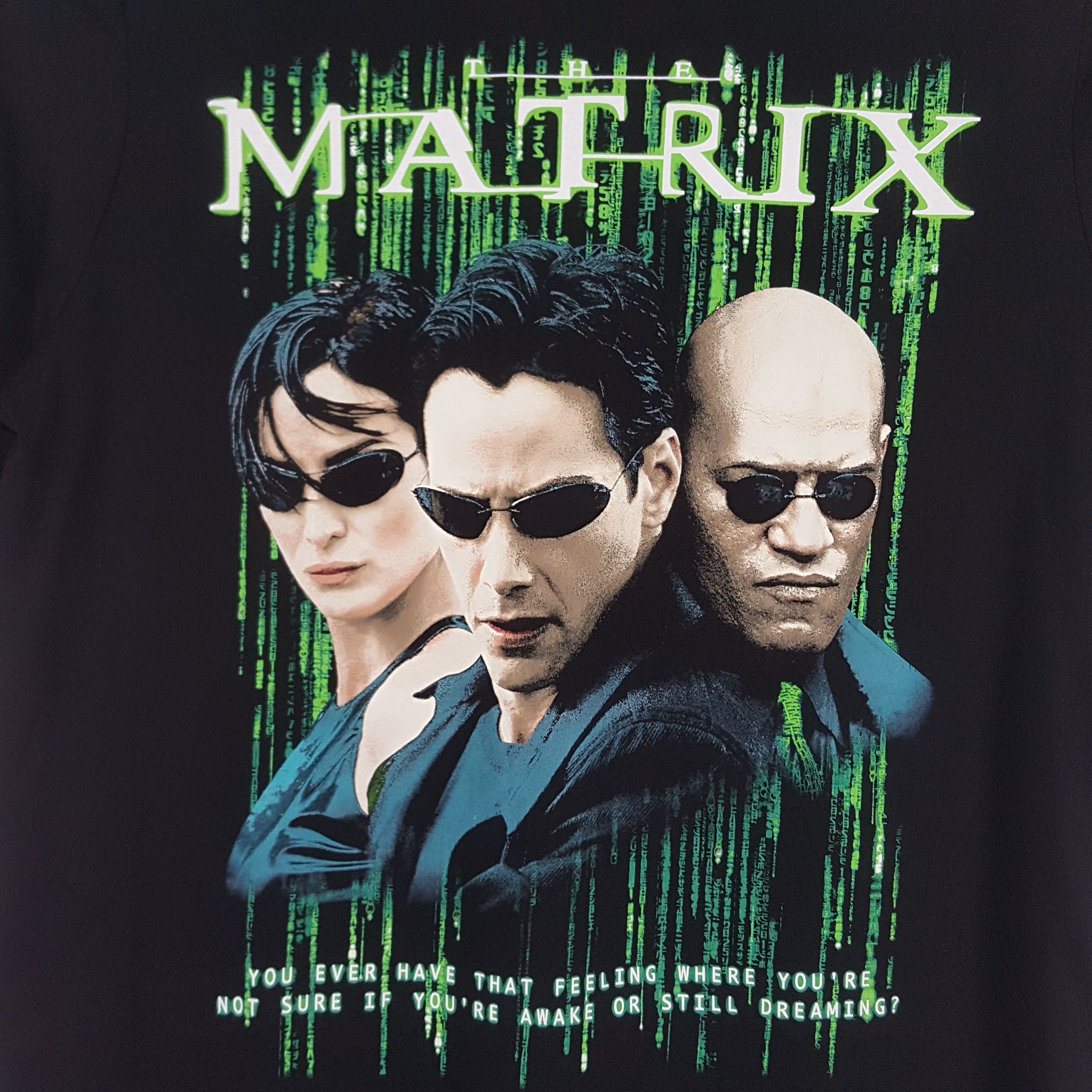 Vintage Vintage THE MATRIX American Science Fiction Movie t-shirt Size US L / EU 52-54 / 3 - 3 Thumbnail