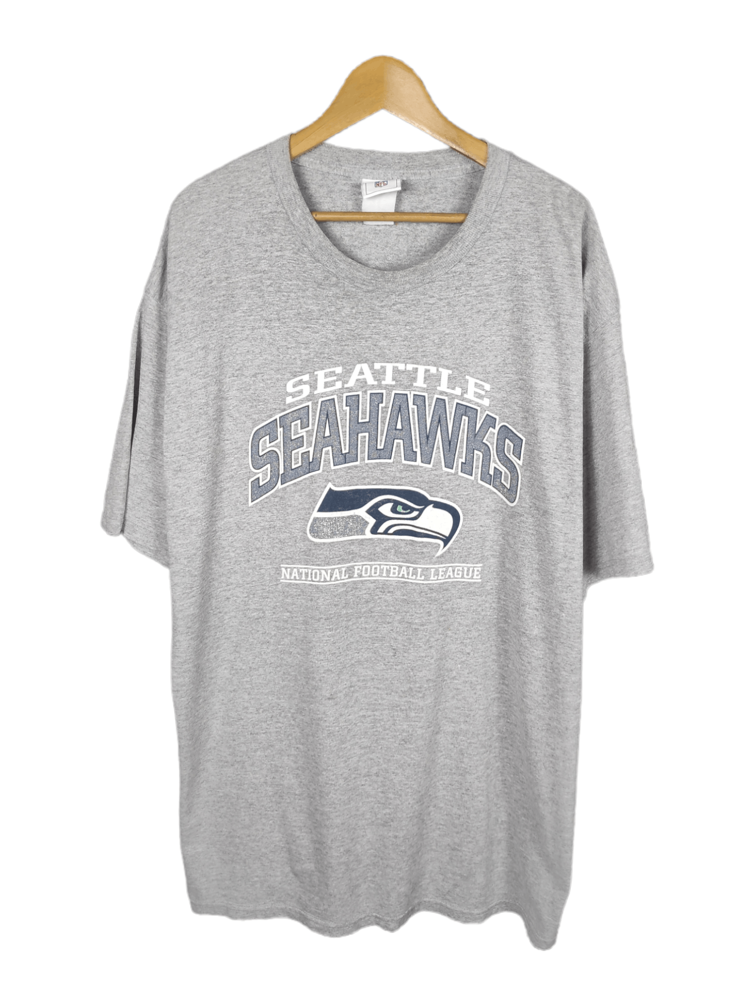 NFL Vintage Seattle Seahawks NFL Logo Shirt Size US XXL / EU 58 / 5 - 1 Thumbnail