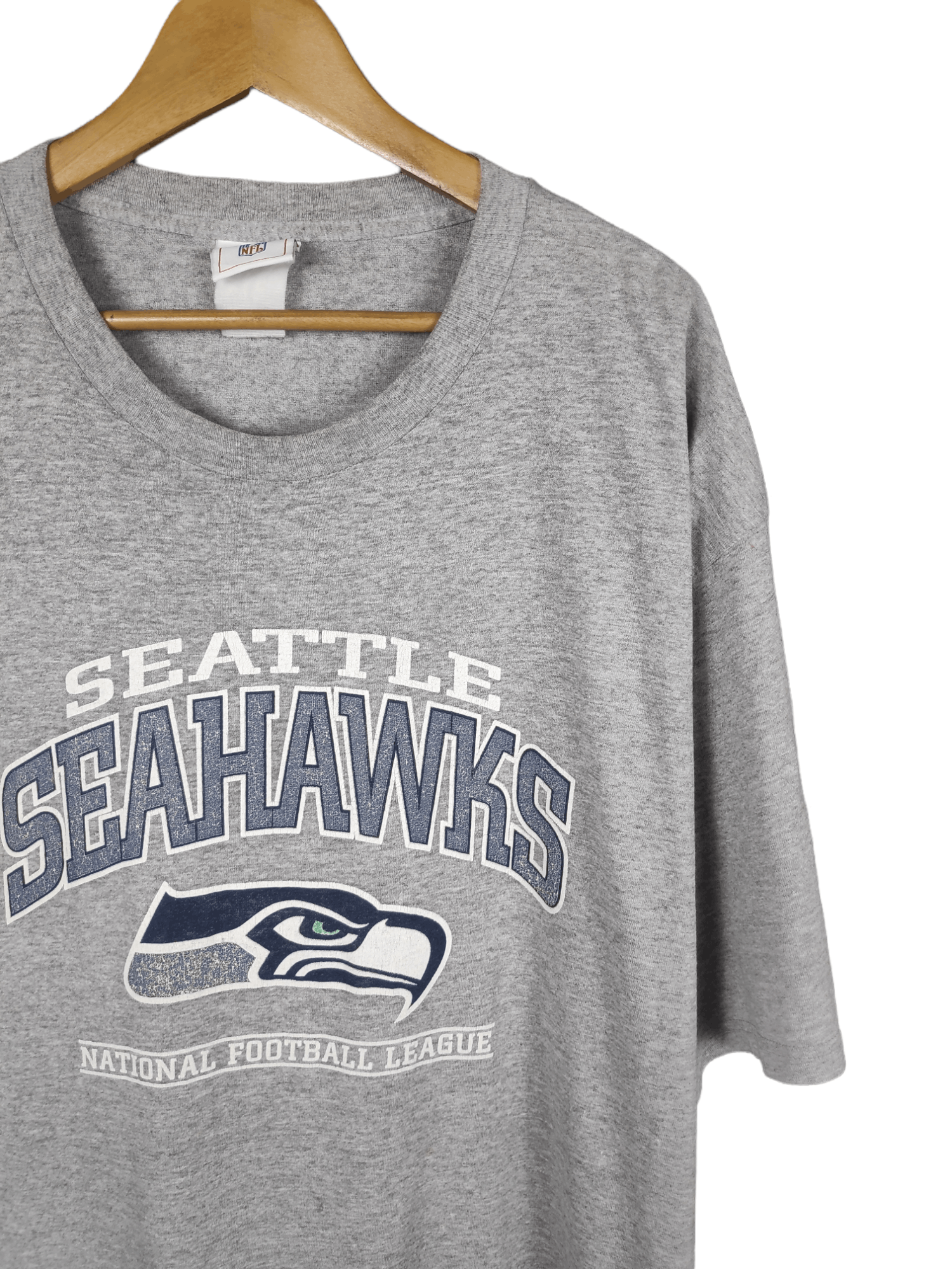 NFL Vintage Seattle Seahawks NFL Logo Shirt Size US XXL / EU 58 / 5 - 2 Thumbnail