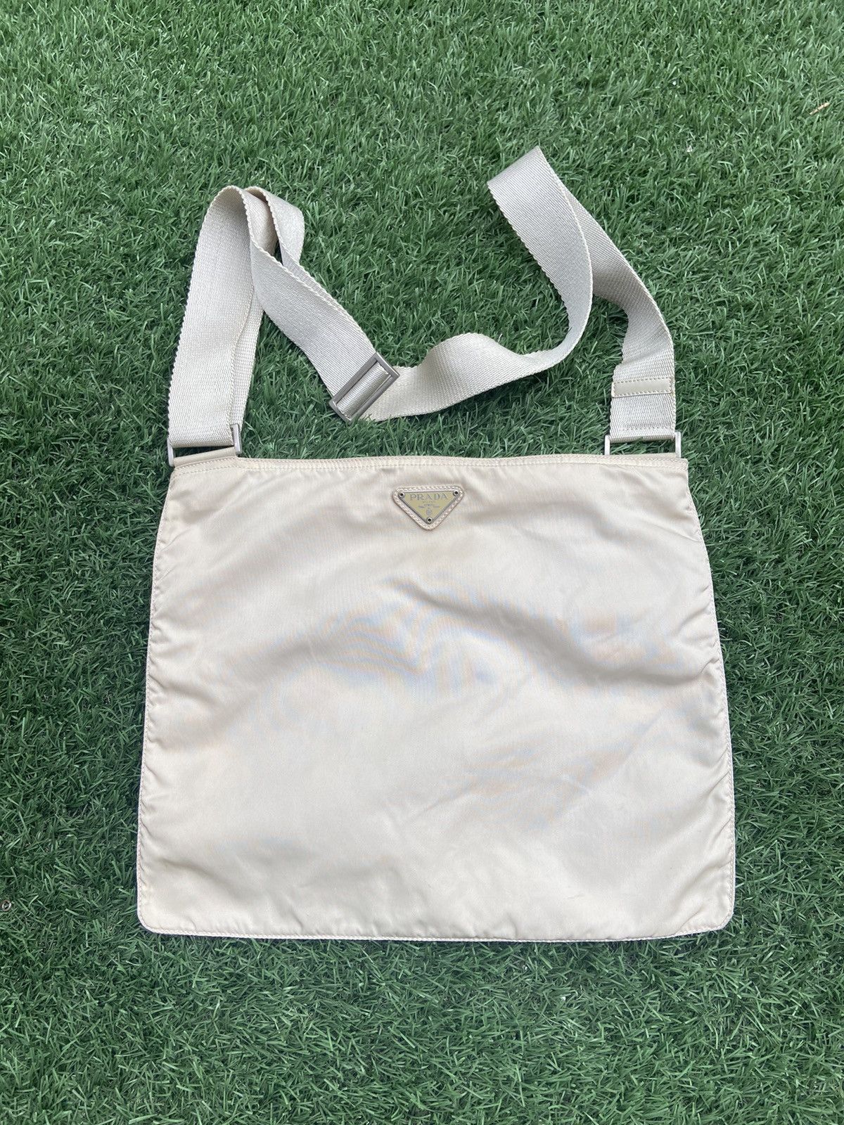 Prada PRADA Bag Nylon Messenger Crossbody Bag Size ONE SIZE - 1 Thumbnail