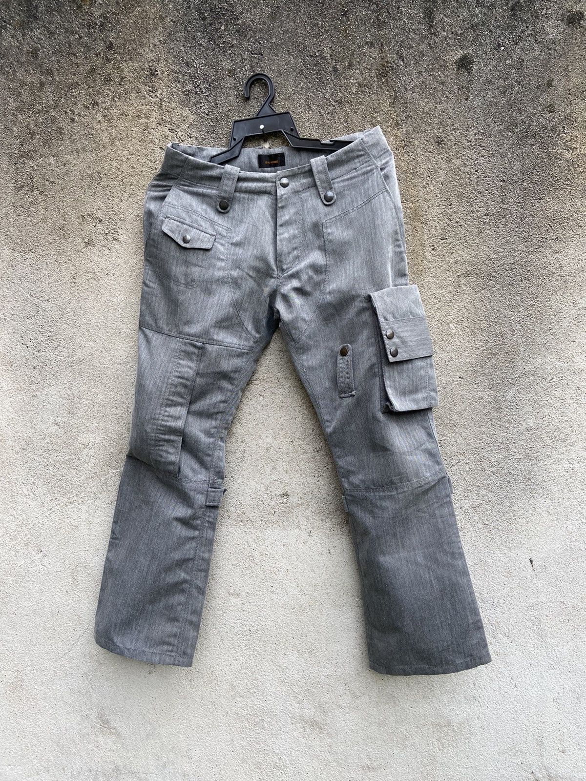 Issey Miyake Tete Homme By Issey Miyake Multi Pocket Cargo Pants Size US 30 / EU 46 - 1 Thumbnail