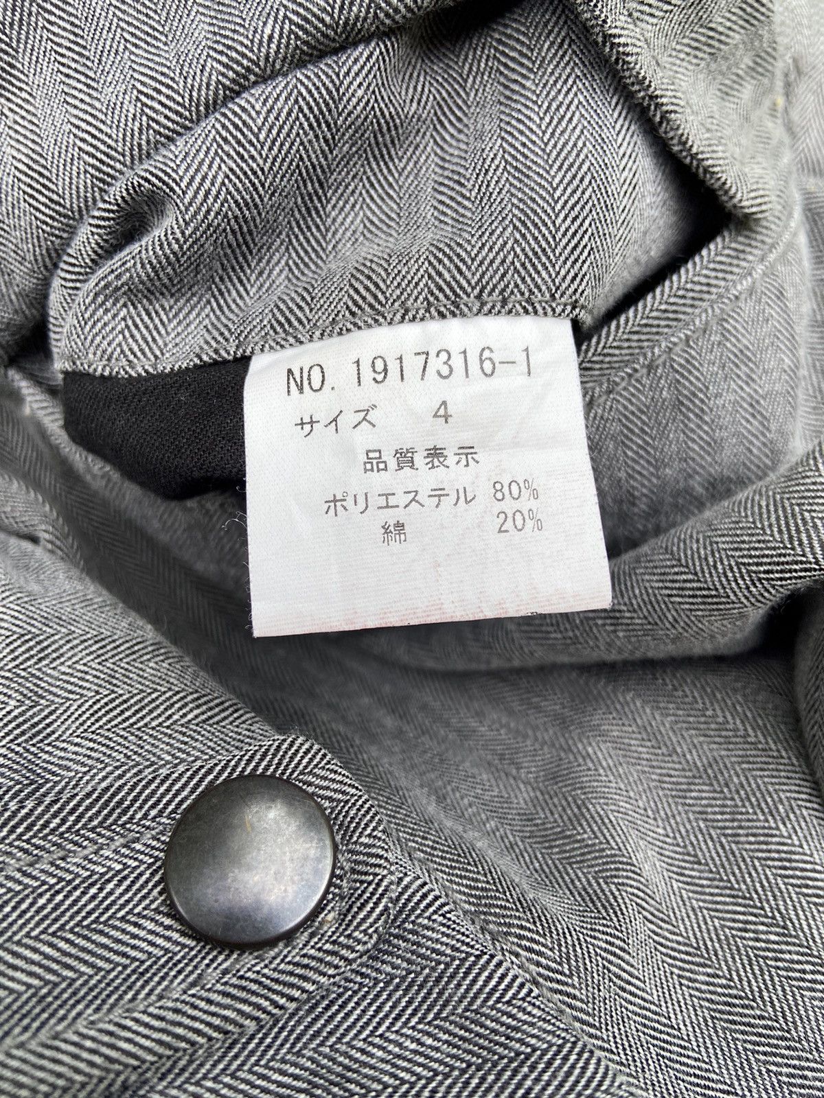 Issey Miyake Tete Homme By Issey Miyake Multi Pocket Cargo Pants Size US 30 / EU 46 - 11 Thumbnail