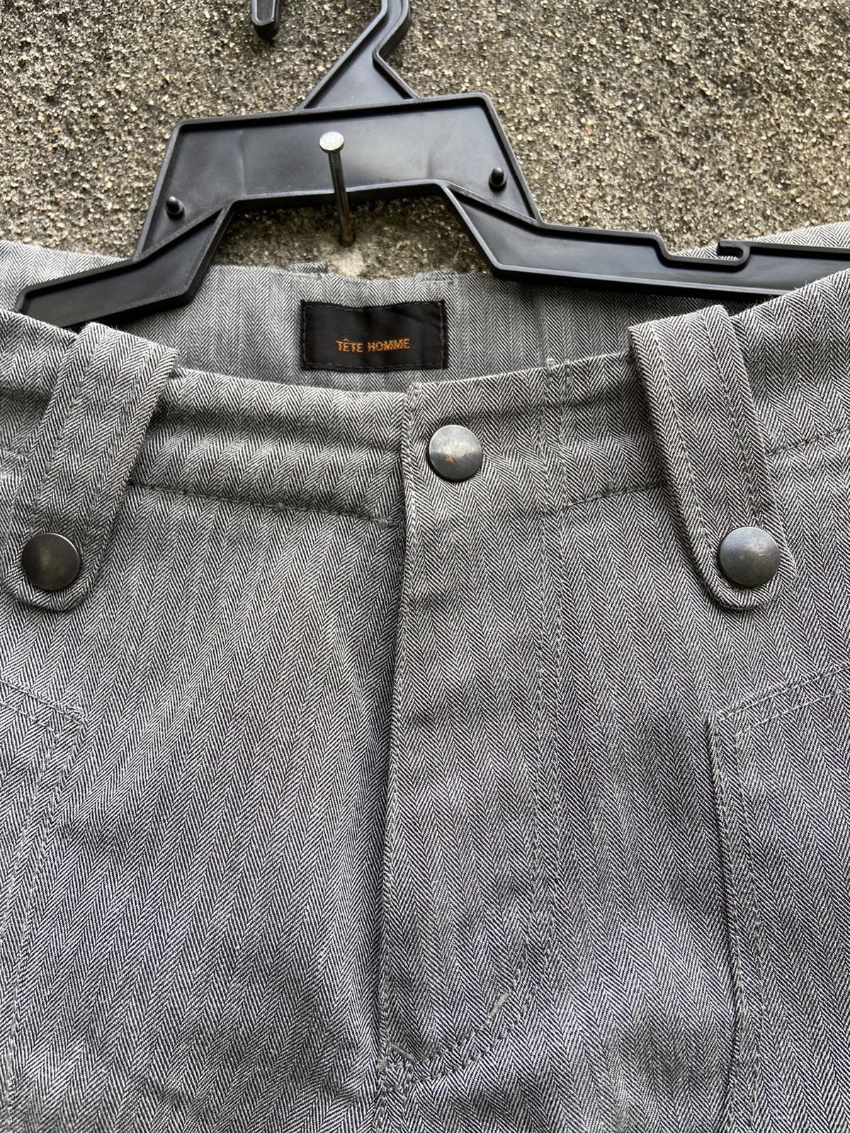 Issey Miyake Tete Homme By Issey Miyake Multi Pocket Cargo Pants Size US 30 / EU 46 - 5 Thumbnail