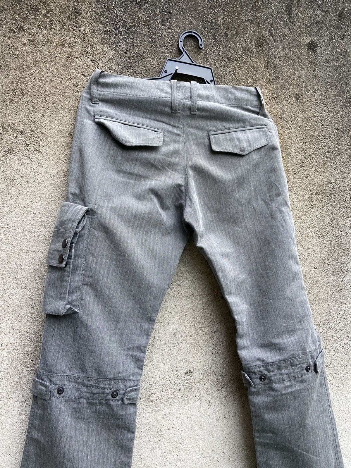 Issey Miyake Tete Homme By Issey Miyake Multi Pocket Cargo Pants Size US 30 / EU 46 - 8 Thumbnail