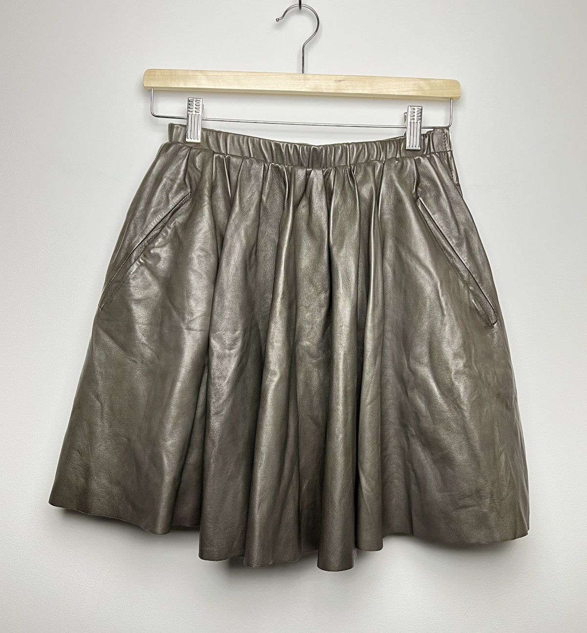 Acne Studios acne y2k leather skirt Size 25" / US 0 / IT 36 - 1 Thumbnail