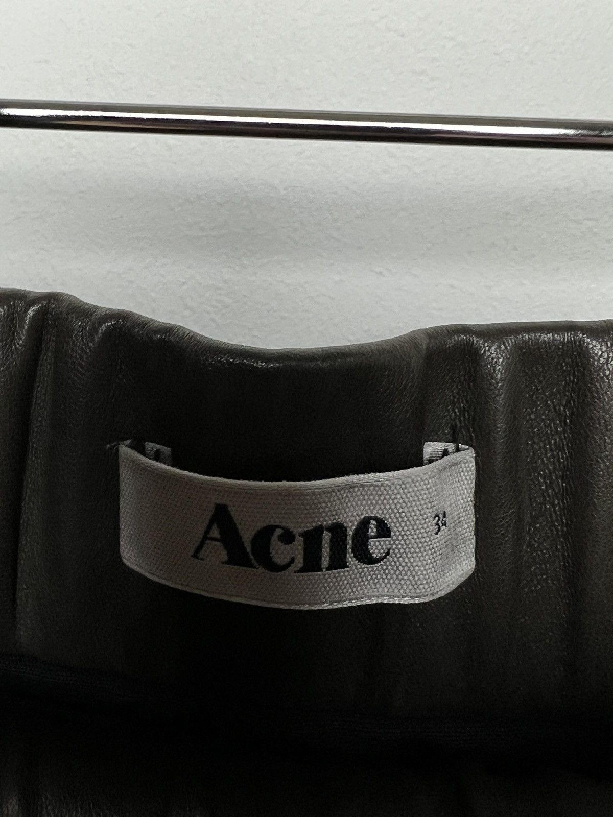Acne Studios acne y2k leather skirt Size 25" / US 0 / IT 36 - 6 Thumbnail