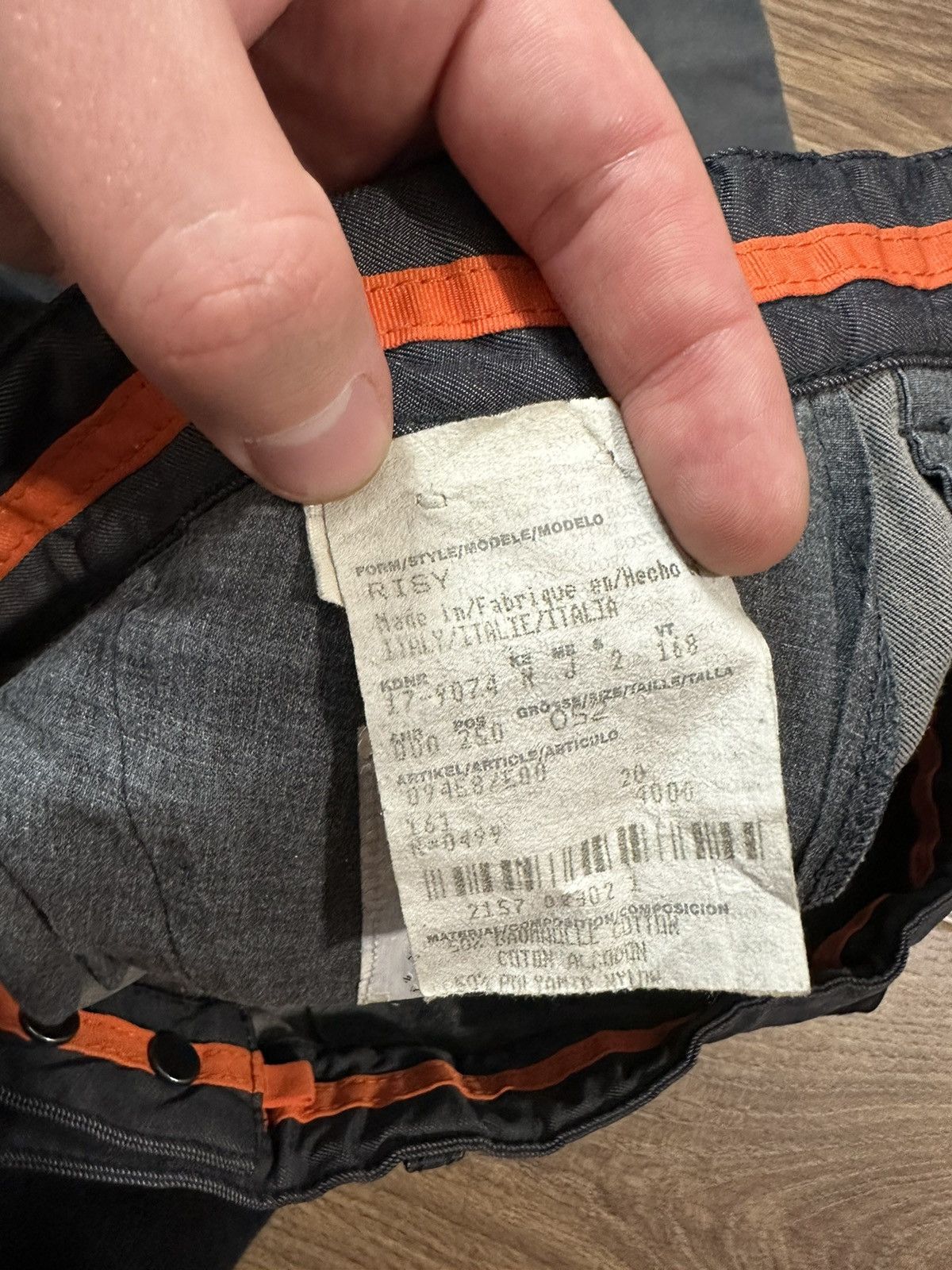 Hugo Boss × Vintage Vintage Boss Avant-garde Style Zip Pocket Loose Pants Size US 34 / EU 50 - 16 Thumbnail