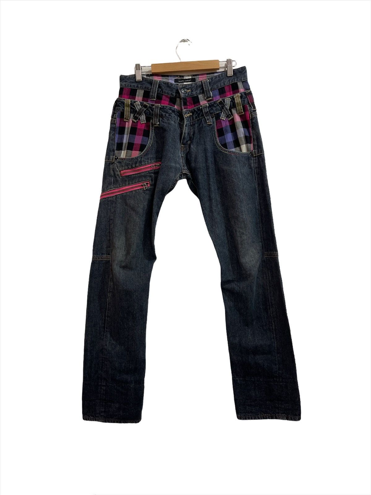 Japanese Brand × Seditionaries JapaneseBrand Memory Special Double Waist Denim Jeans Size US 30 / EU 46 - 1 Thumbnail