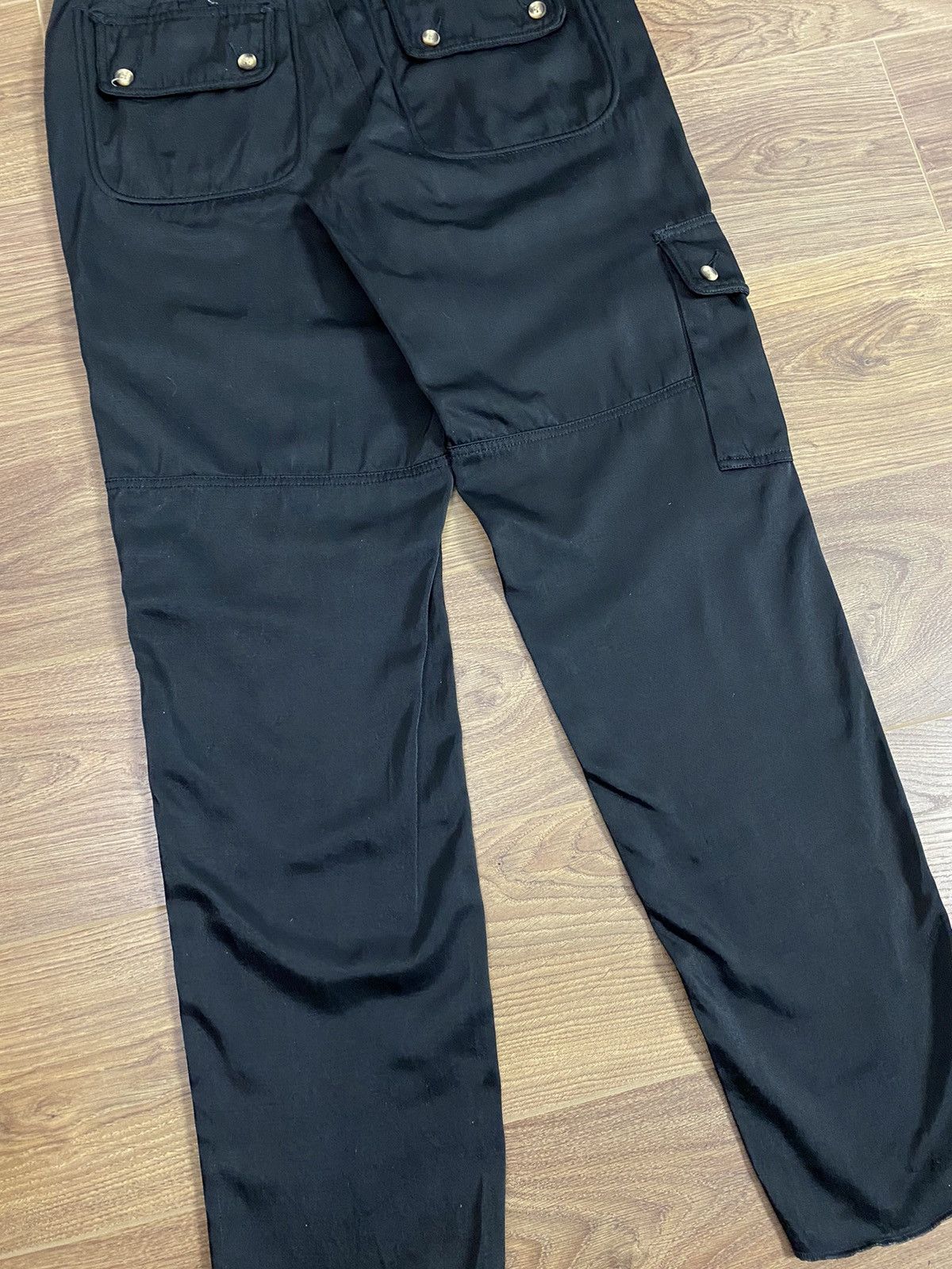 Japanese Brand × Vintage Vintage Cargo Black Pants Size US 34 / EU 50 - 10 Thumbnail