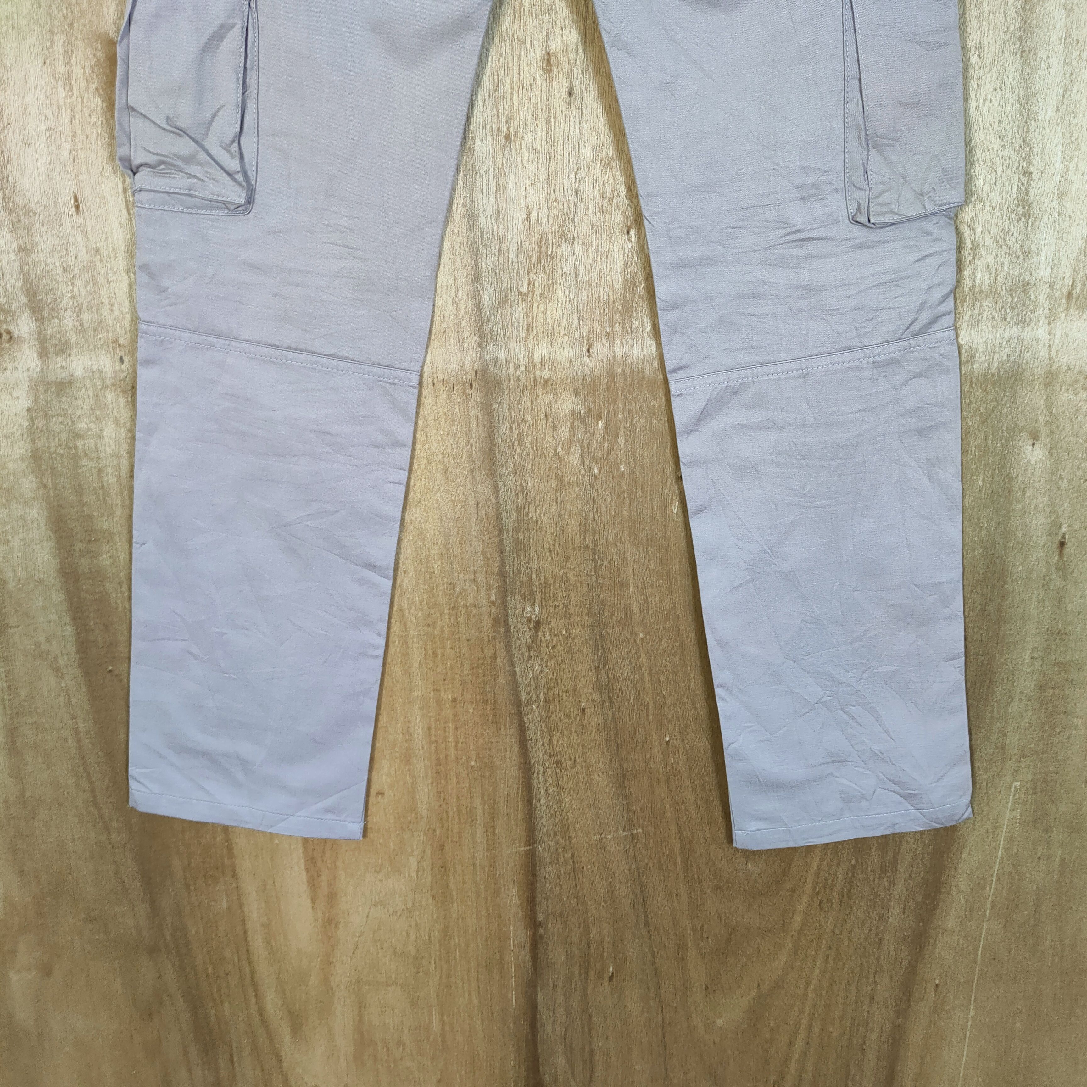 Japanese Brand DANJIESHI GREY CARGO PANTS /BUSH PANTS MULTIPOCKET TACTICAL Size US 30 / EU 46 - 9 Thumbnail