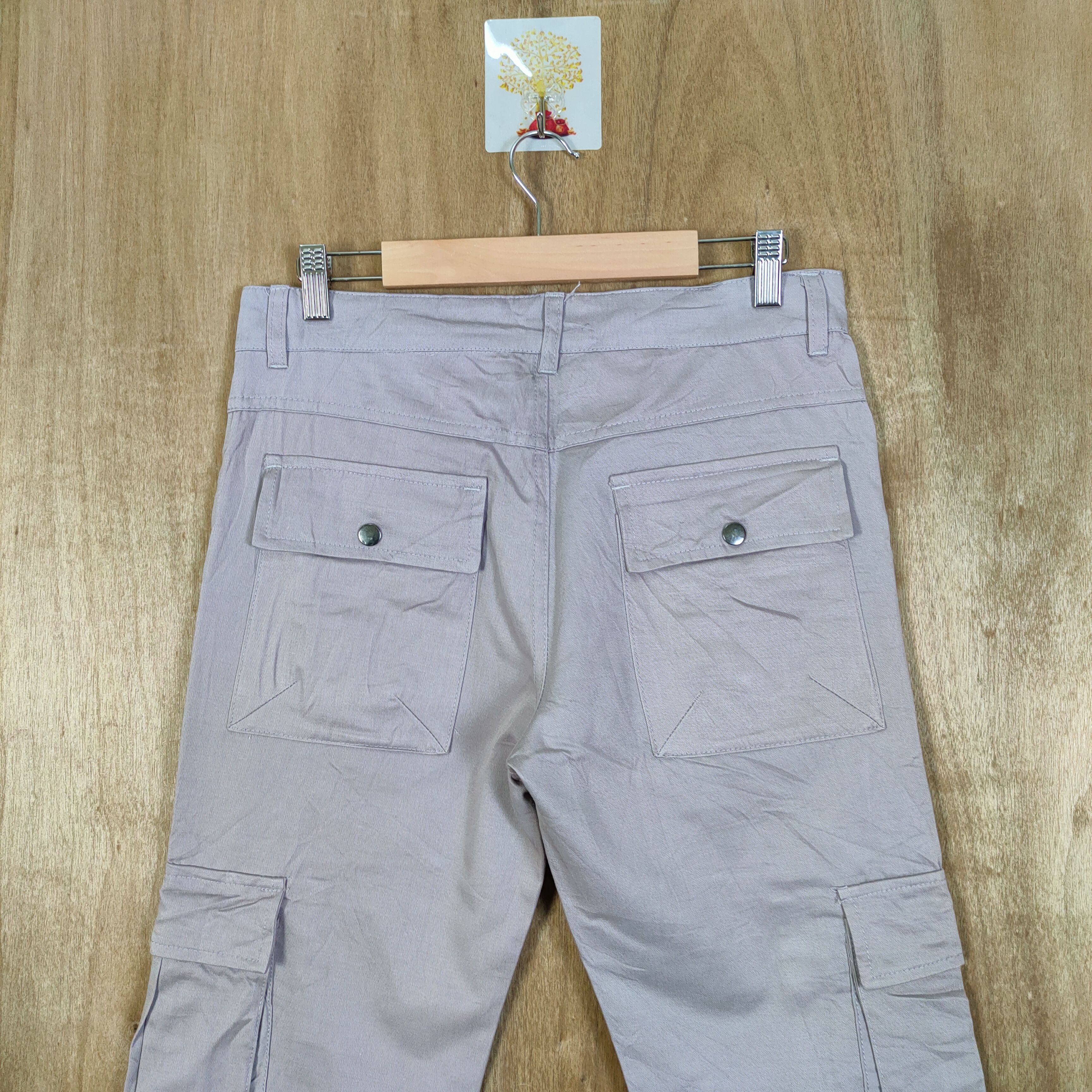 Japanese Brand DANJIESHI GREY CARGO PANTS /BUSH PANTS MULTIPOCKET TACTICAL Size US 30 / EU 46 - 7 Thumbnail