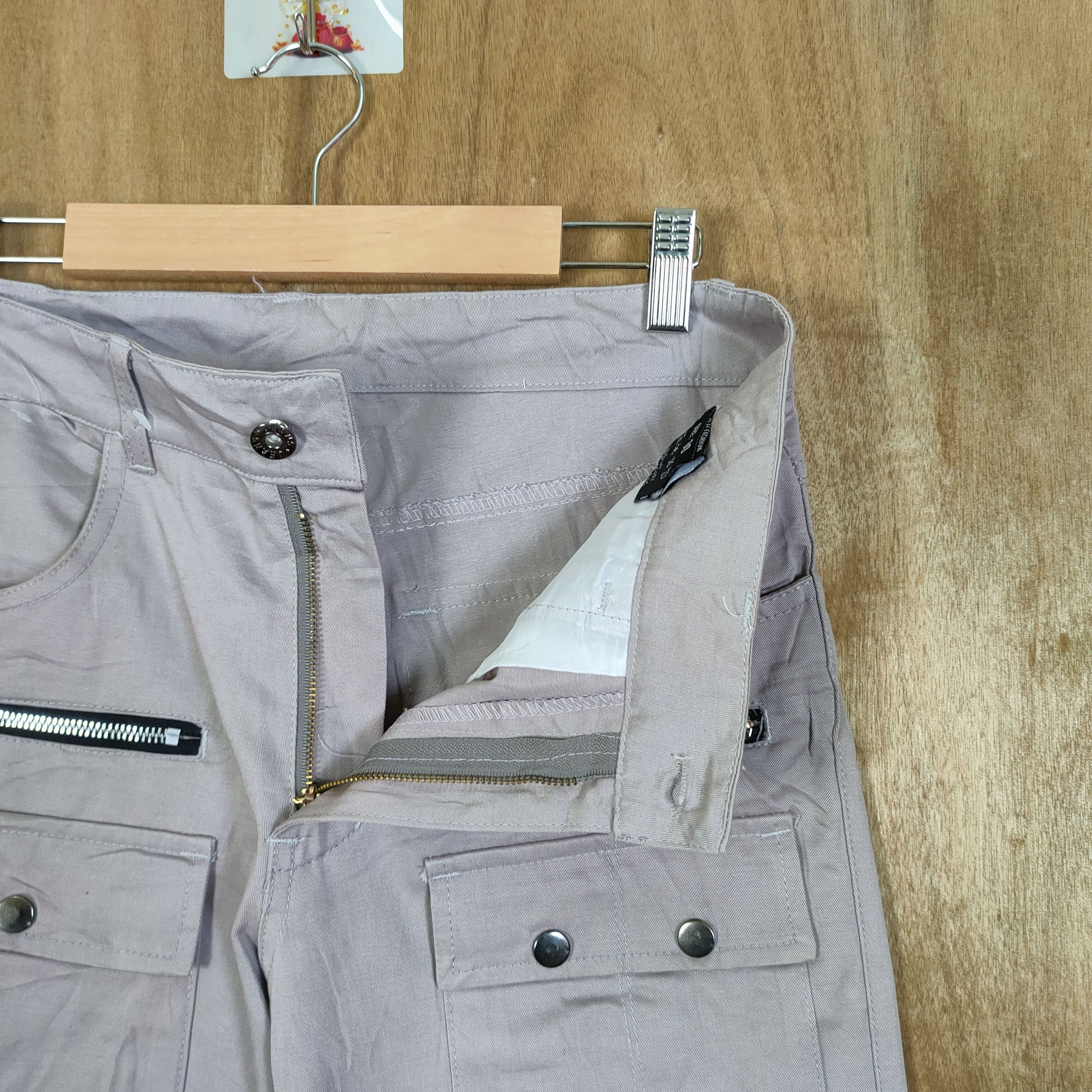 Japanese Brand DANJIESHI GREY CARGO PANTS /BUSH PANTS MULTIPOCKET TACTICAL Size US 30 / EU 46 - 8 Thumbnail