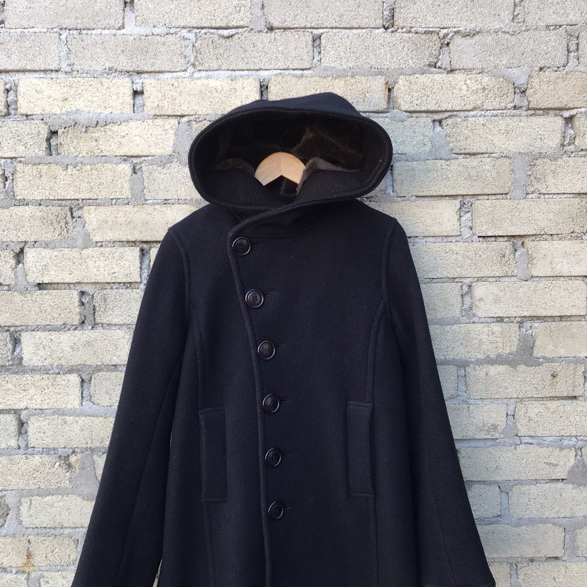 Issey Miyake Issey miyake Sunaokuwahara Asymetrical buttom hoodie jacket Size US M / EU 48-50 / 2 - 5 Thumbnail