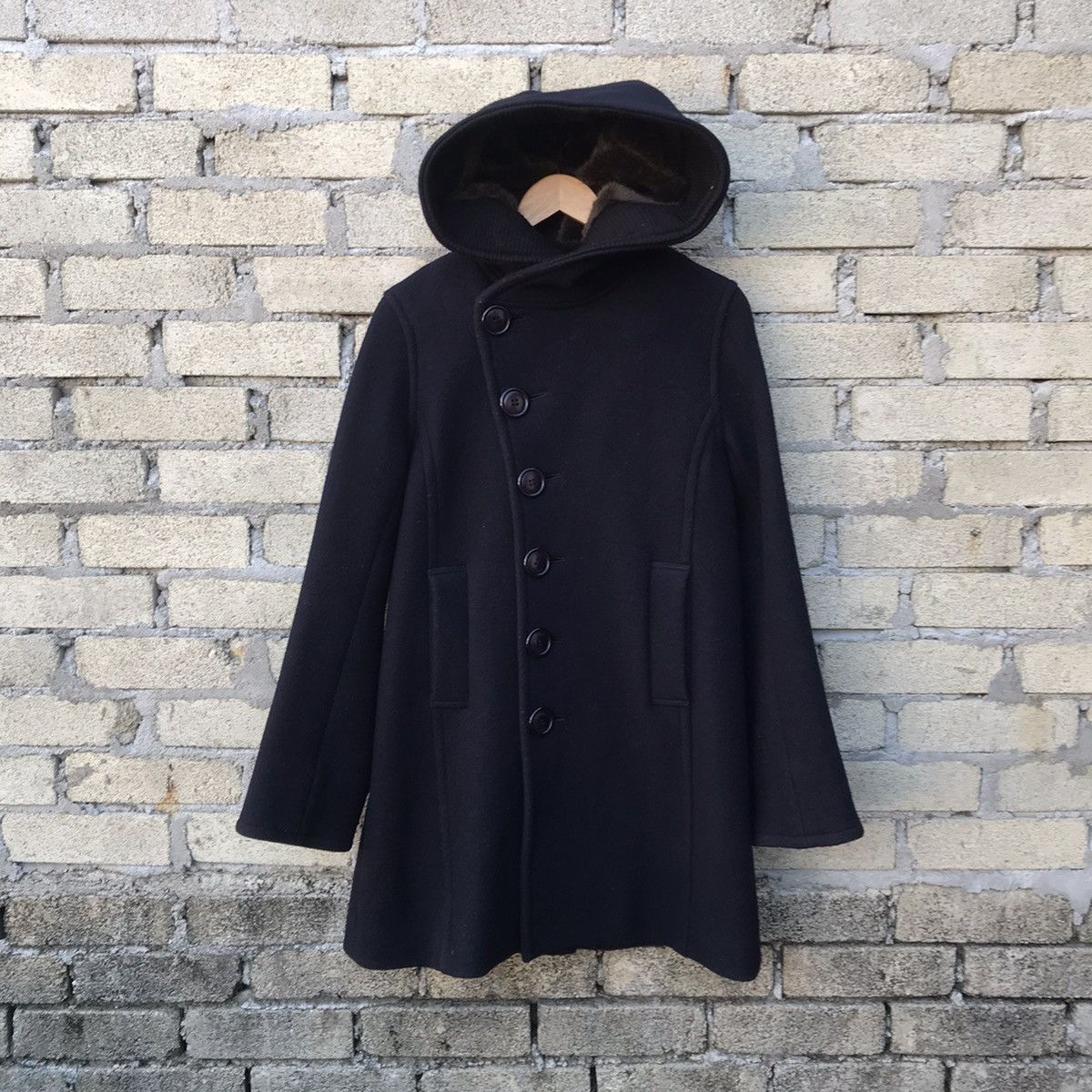 Issey Miyake Issey miyake Sunaokuwahara Asymetrical buttom hoodie jacket Size US M / EU 48-50 / 2 - 3 Thumbnail