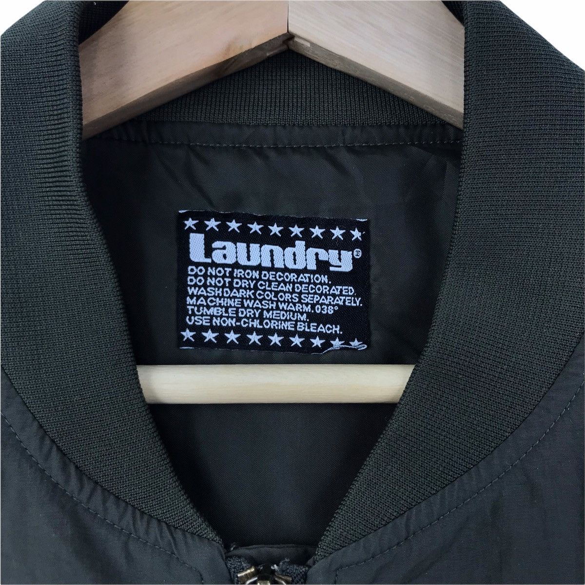 Vintage SMILE IF YOUR HORNY Laundry Japan Brand Green Bomber Size US M / EU 48-50 / 2 - 4 Thumbnail