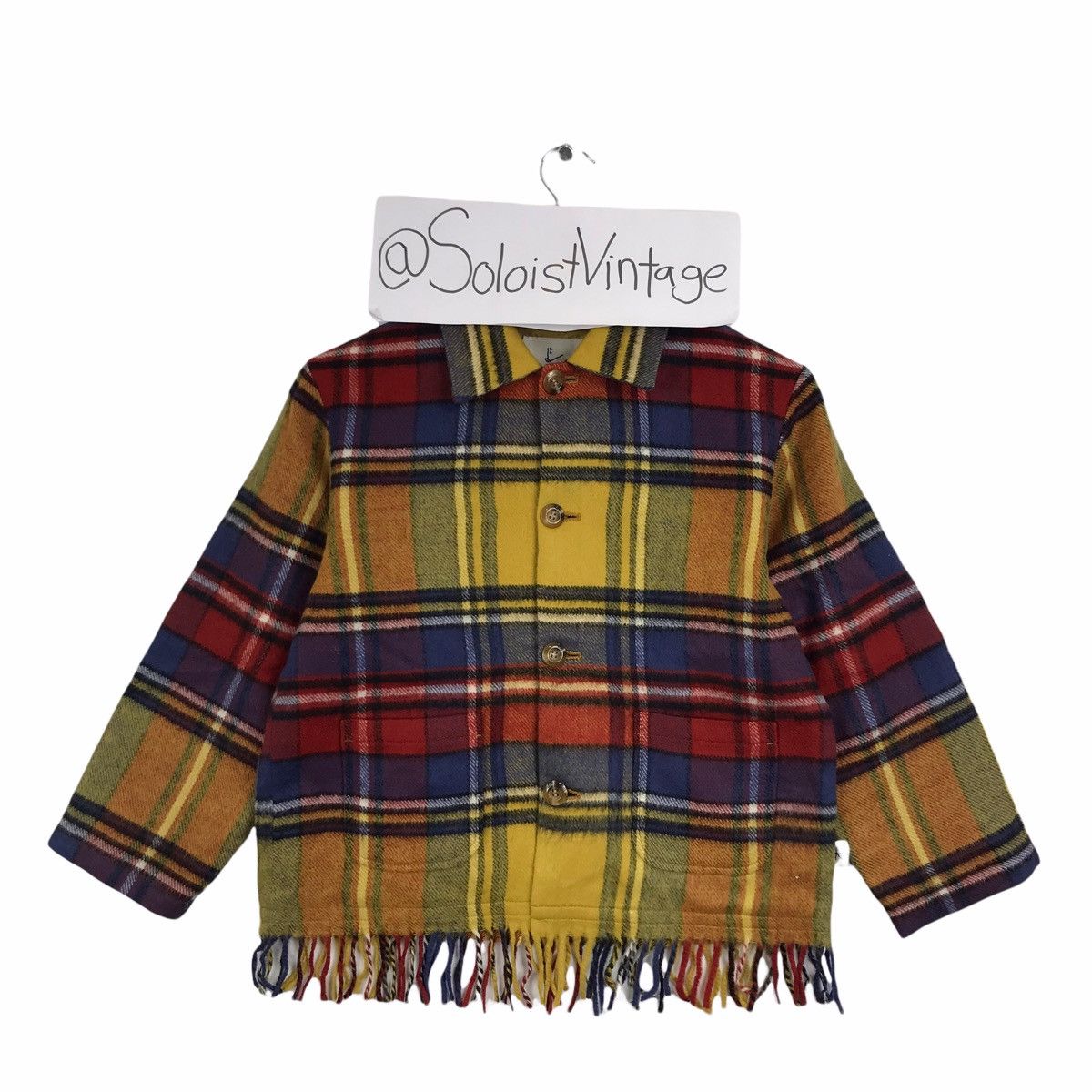 Japanese Brand KUMIKYOKU ONWARD Japanese Brand Multi Color Jacket Size US S / EU 44-46 / 1 - 1 Thumbnail