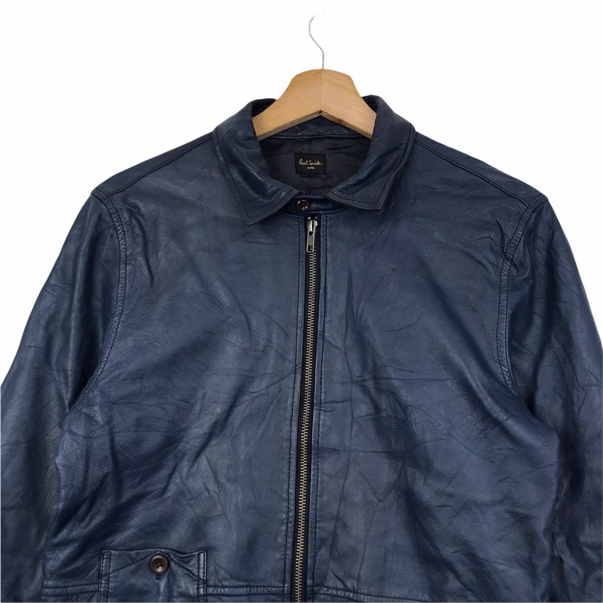 Paul Smith PAUL SMITH JEANS Motorcycle Rider Jacket Size US L / EU 52-54 / 3 - 3 Thumbnail