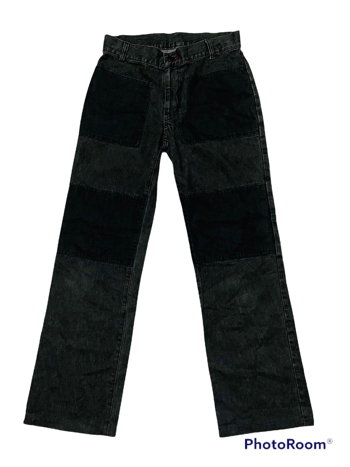 Japanese Brand 🔥BEST OFFER🔥RARE PATCHWORK DENIM PANTS Size US 29 - 1 Thumbnail