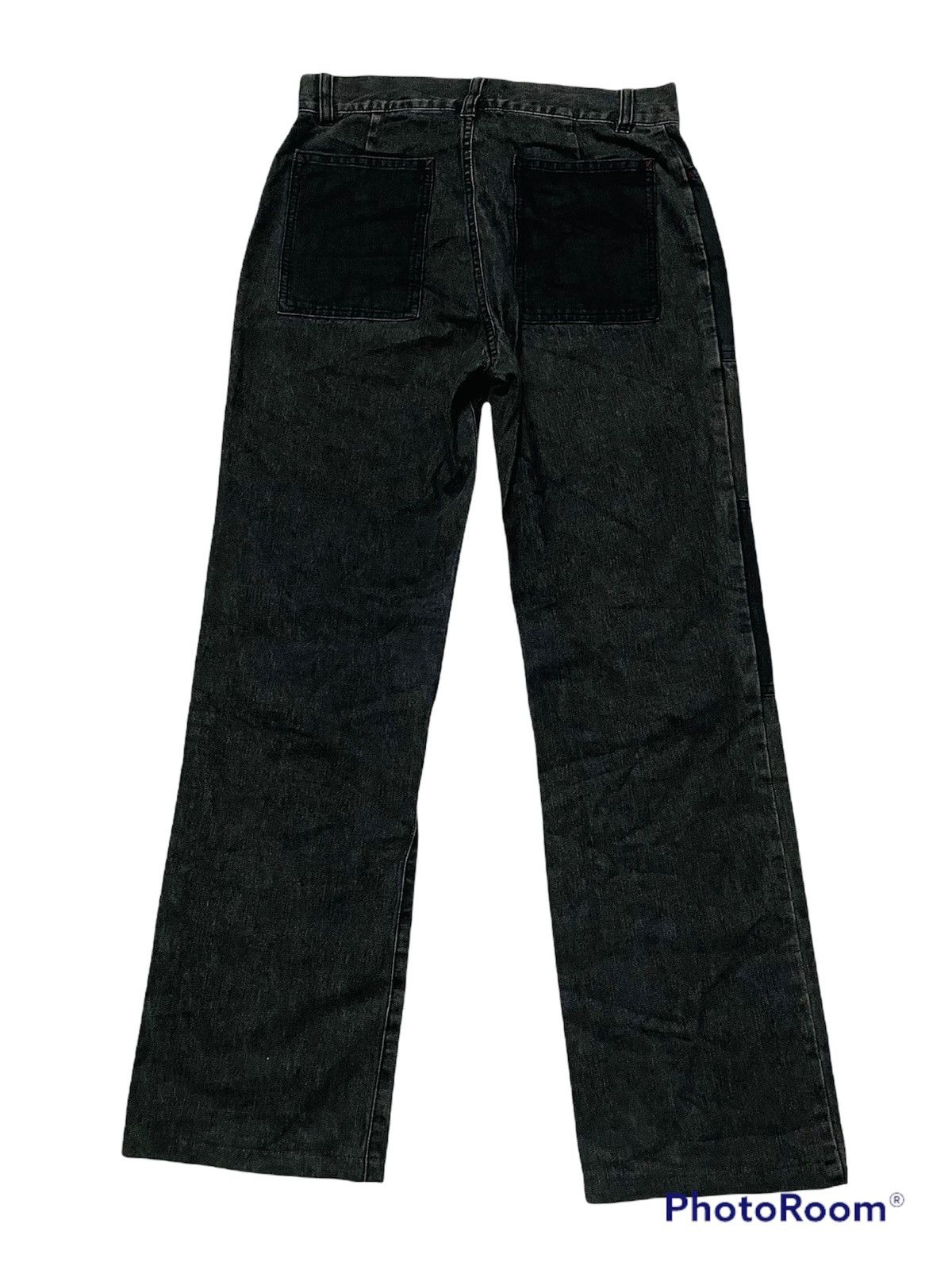 Japanese Brand 🔥BEST OFFER🔥RARE PATCHWORK DENIM PANTS Size US 29 - 3 Thumbnail