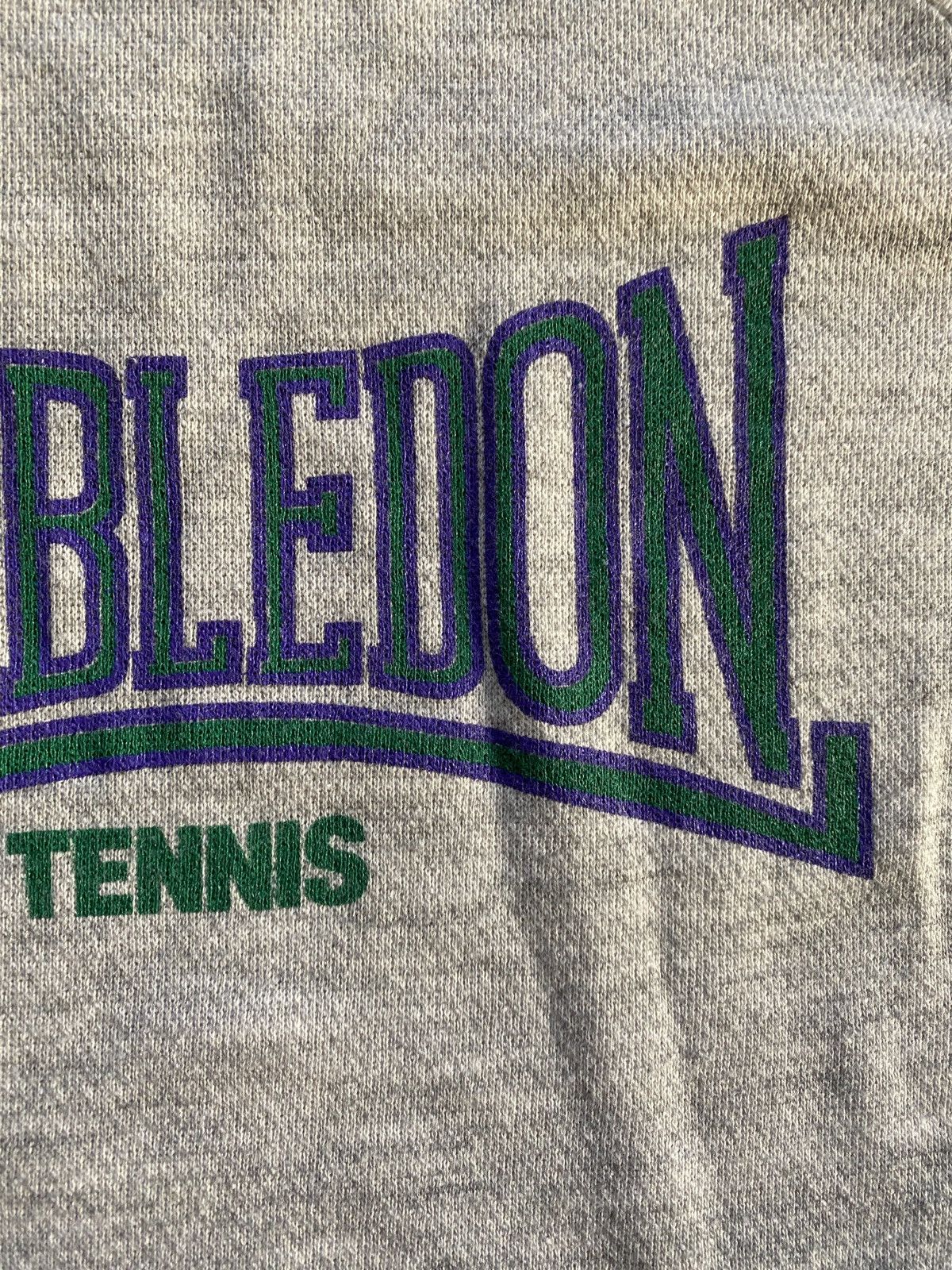 Vintage Vintage 80’s Wimbledon Tennis Raglan Crewneck Sweatshirt Size US L / EU 52-54 / 3 - 6 Thumbnail