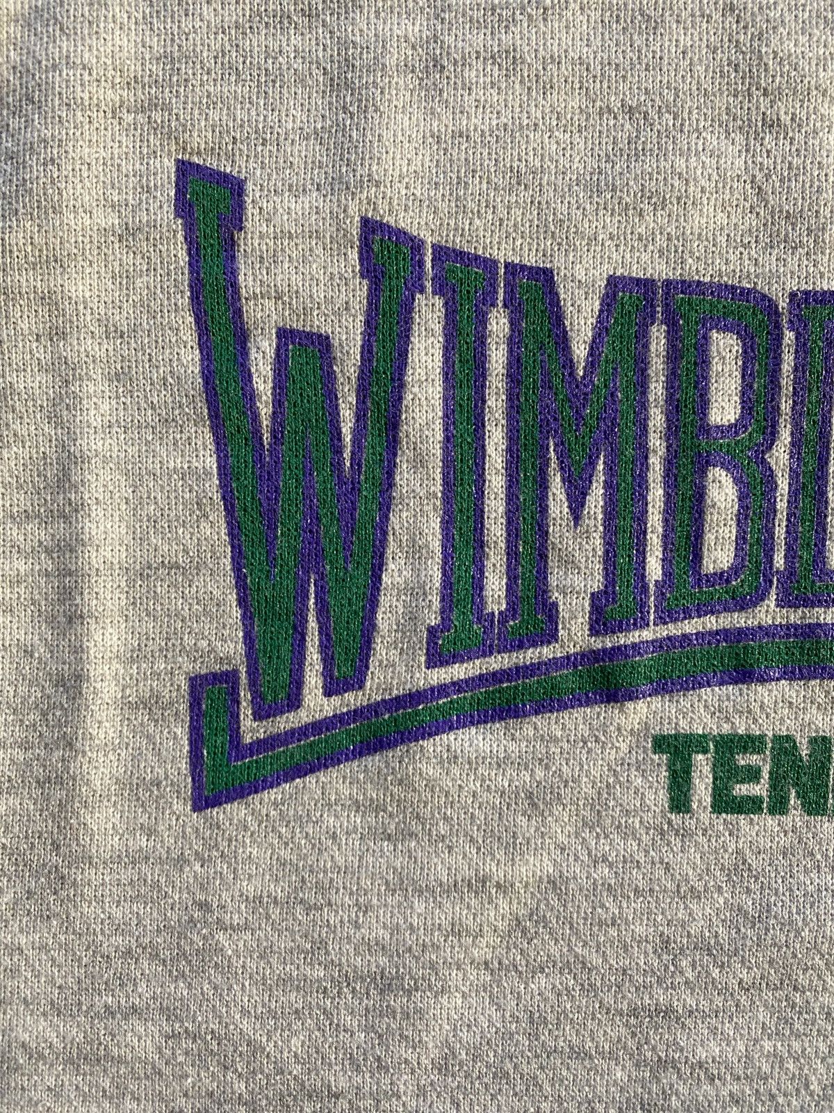Vintage Vintage 80’s Wimbledon Tennis Raglan Crewneck Sweatshirt Size US L / EU 52-54 / 3 - 5 Thumbnail