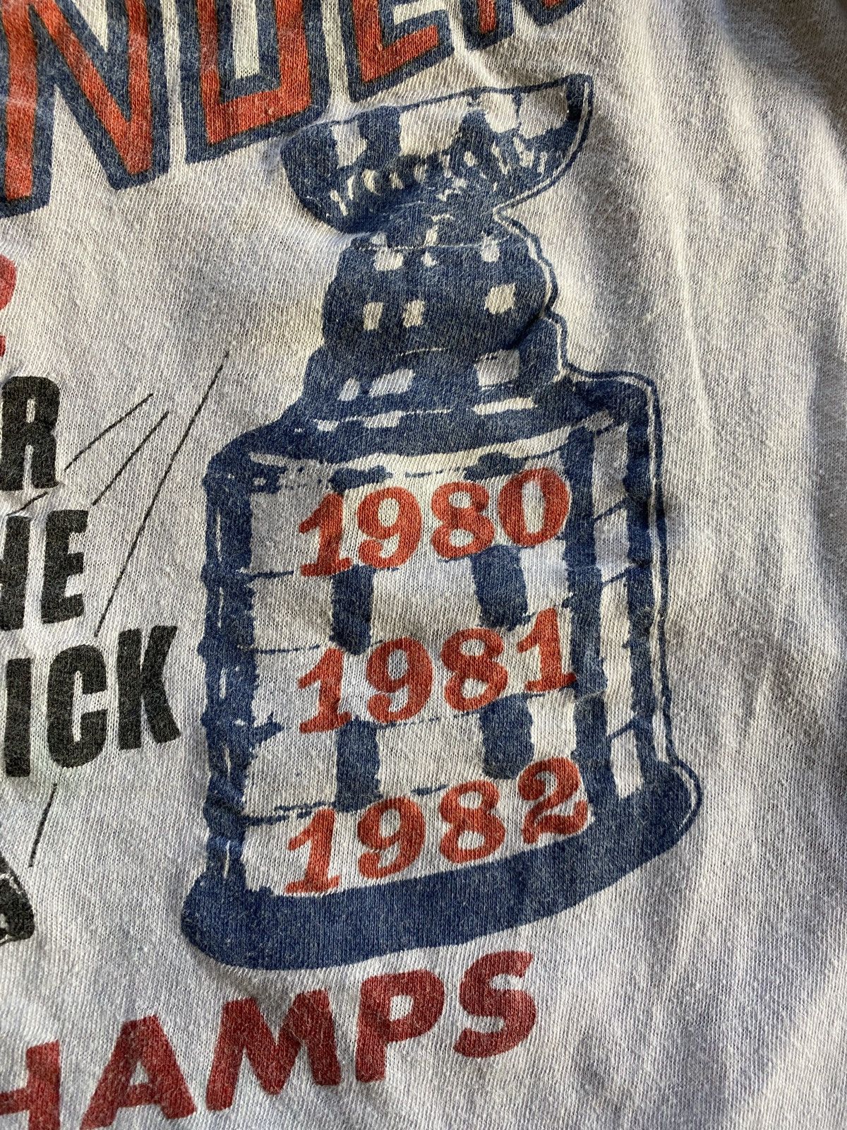 NHL Vintage ‘82 New York Islanders Stanley Cup 3/4 Sleeve Tee Size US XS / EU 42 / 0 - 6 Thumbnail
