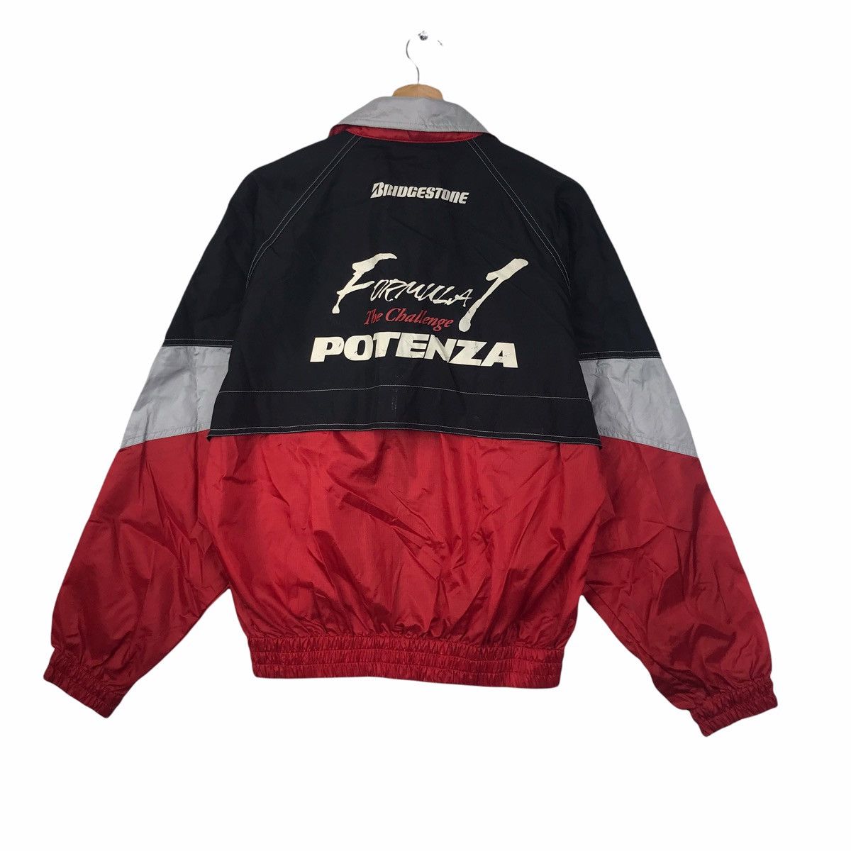 Vintage BRIDGESTONE FORMULA ONE The Challenge Potenza Racing Jacket Size US M / EU 48-50 / 2 - 2 Thumbnail