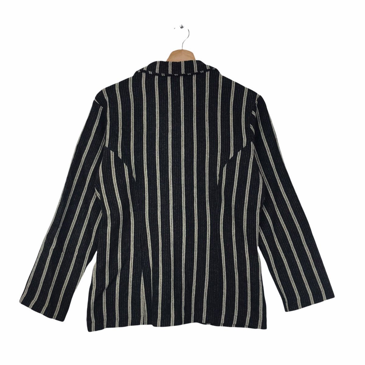 Vintage BERGE CO Japanese Brand Hickory Stripes Jacket Size US S / EU 44-46 / 1 - 2 Thumbnail