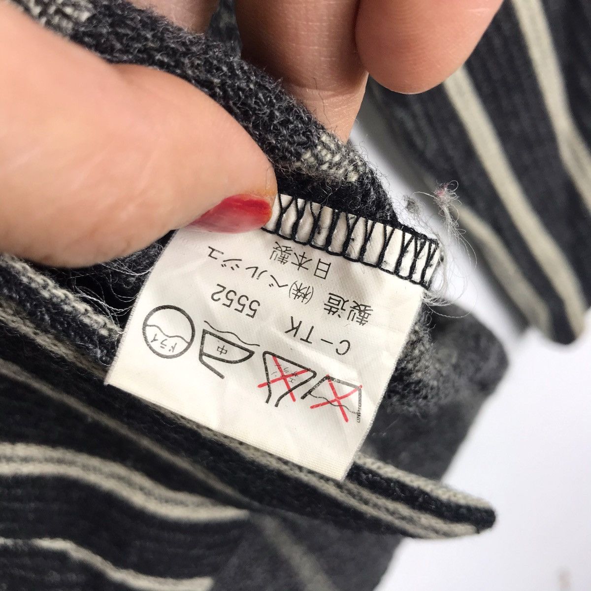 Vintage BERGE CO Japanese Brand Hickory Stripes Jacket Size US S / EU 44-46 / 1 - 5 Thumbnail
