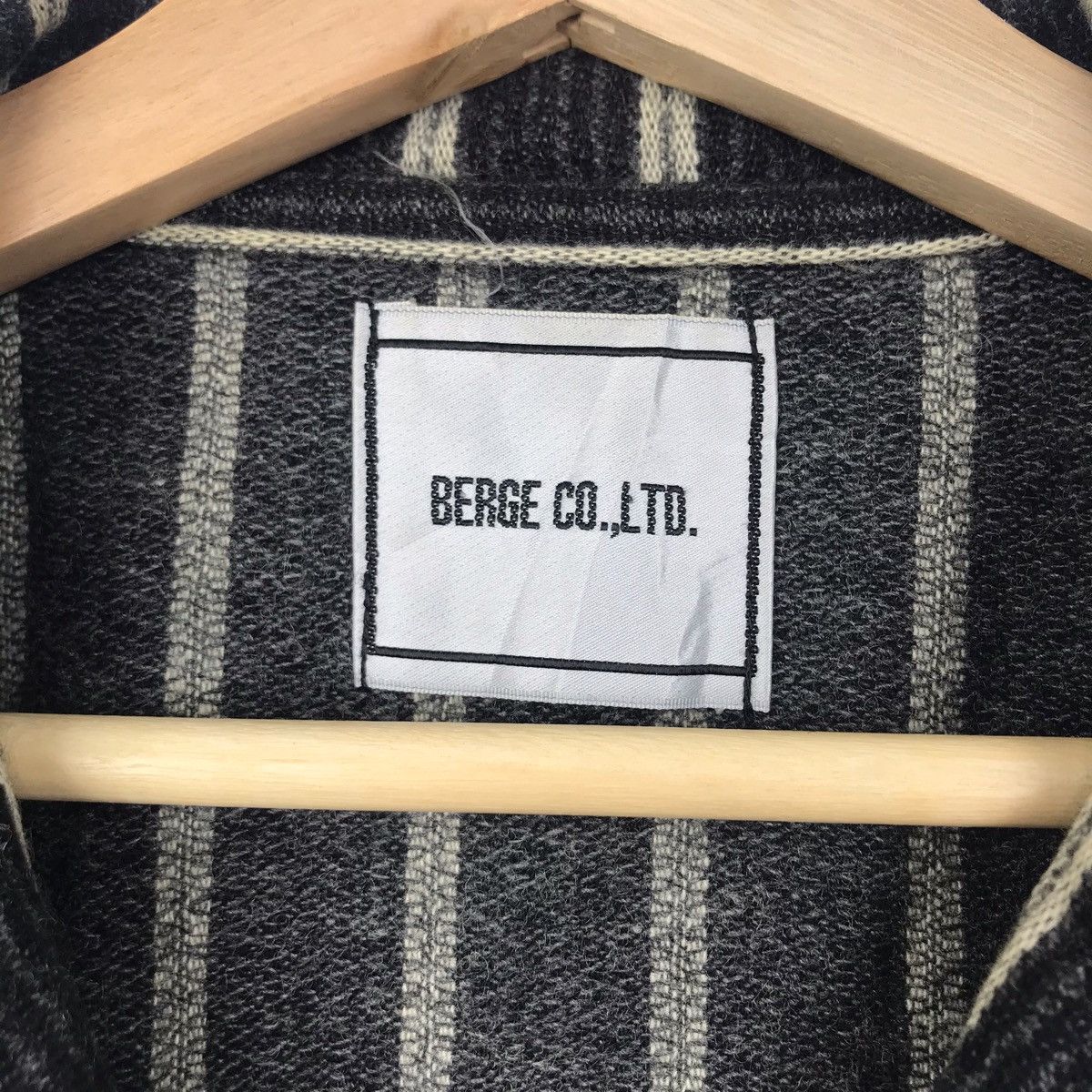 Vintage BERGE CO Japanese Brand Hickory Stripes Jacket Size US S / EU 44-46 / 1 - 4 Thumbnail