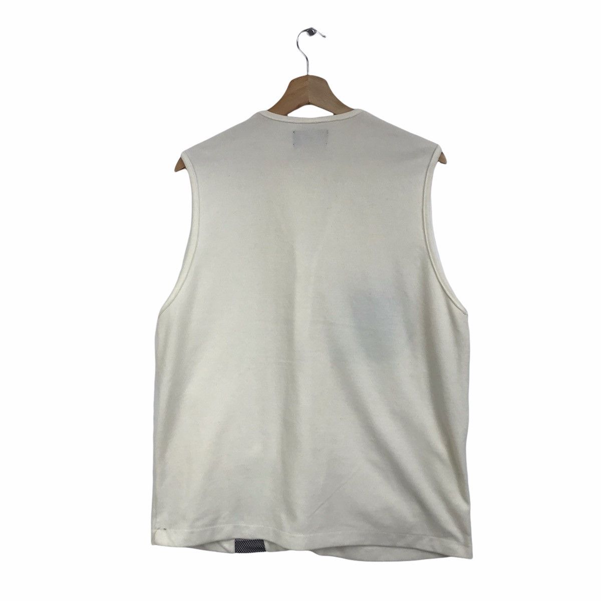 Playboy VP PLAYBOY COLLECTION Japanese Brand Streetwear Cream Vest Size US L / EU 52-54 / 3 - 2 Thumbnail