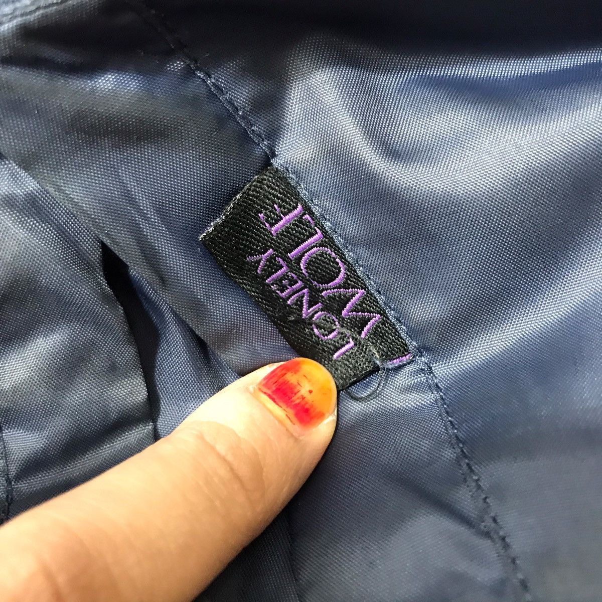 LONE WOLF LONELY WOLF Japanese Brand Blue Puffer Tank Jacket Size US M / EU 48-50 / 2 - 6 Thumbnail