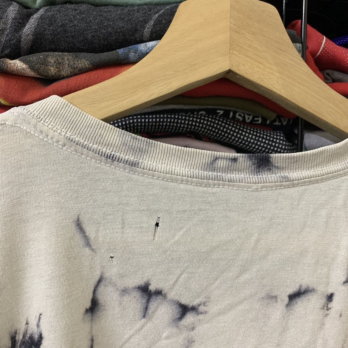 Band Tees × Rap Tees ICE CUBE BIG PRINT ACID WASH X-LARGE Size US XL / EU 56 / 4 - 6 Thumbnail