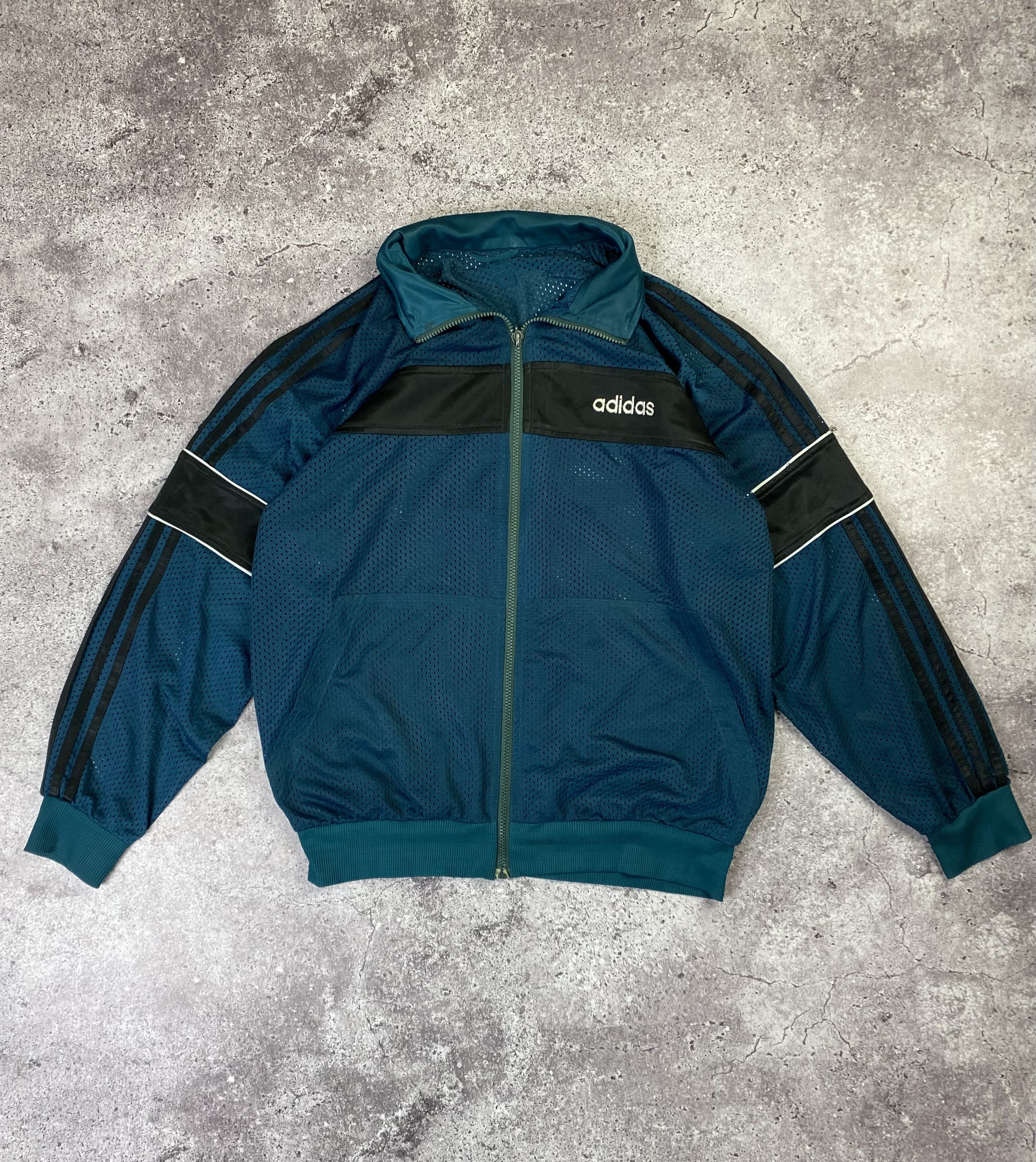Adidas × Vintage Vintage Adidas Equipment Track Set Jacket And Vest Size US M / EU 48-50 / 2 - 4 Thumbnail